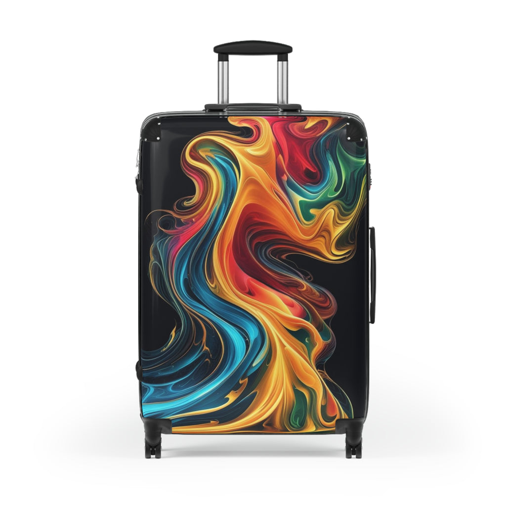 Vibrant Travel Suitcase with Artistic Design | Colorful Luggage for Adventurers, Unique Holiday Gift, Travel Essentials, Vacation [...]