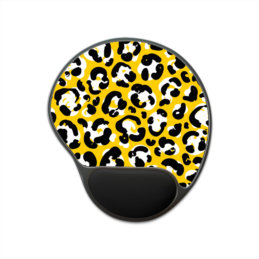 Vibrant Leopard Print Mouse Pad with Wrist Rest - Office Decor, Computer Accessory, Ergonomic Gift, Animal Print Lover, Home Office [...]
