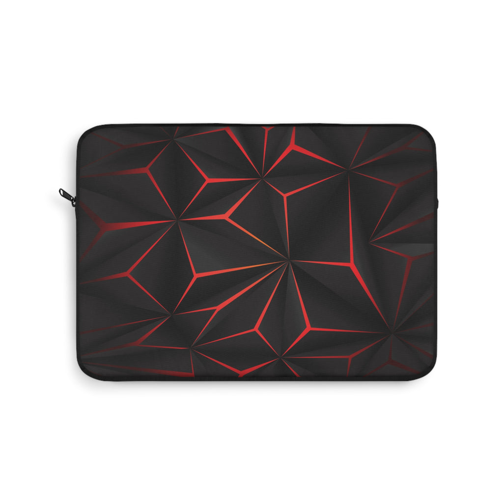 Sleek Geometric Laptop Sleeve, Modern Tech Case, Stylish Computer Bag, Gift for Students, Trendy Laptop Holder