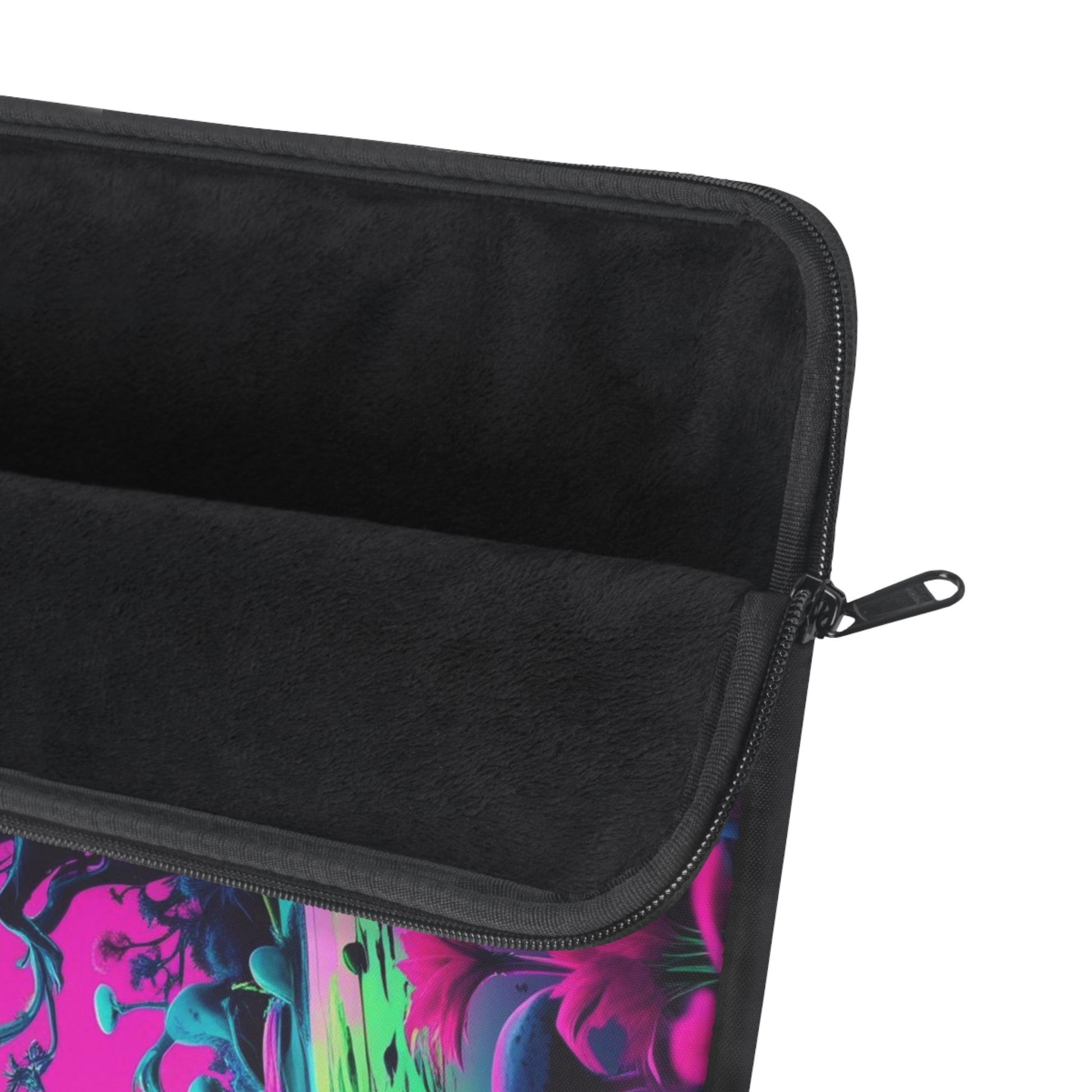 Vibrant Alien Laptop Sleeve, Trendy Tech Gift, Funky Space Design, Cool Accessories, Perfect for Sci-Fi Lovers