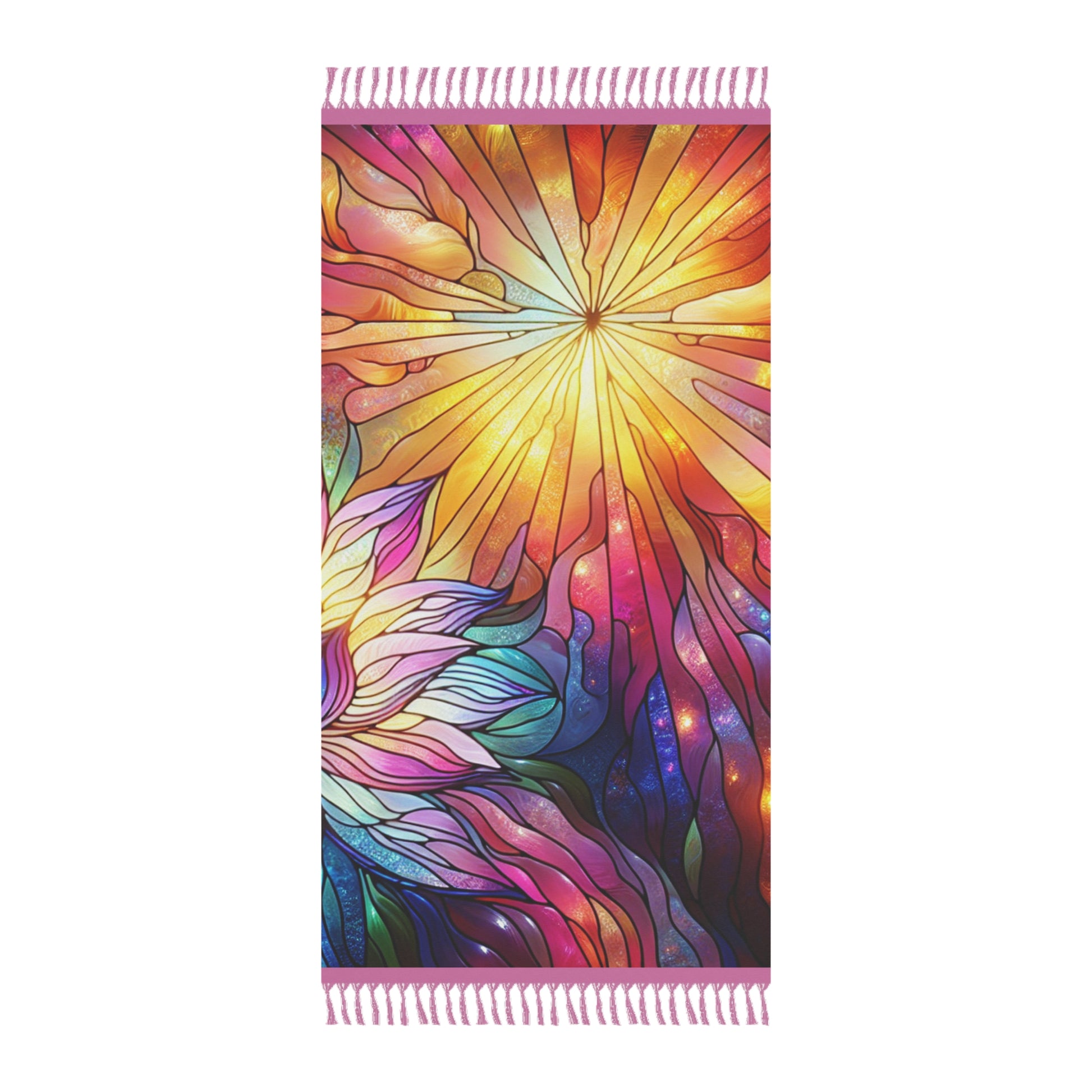 Boho Beach Towel - Vibrant Sunset Floral Towel, Summer Beach Decor, Ideal Gift for Beach Lovers, Bohemian Beach Essentials, Perfect [...]
