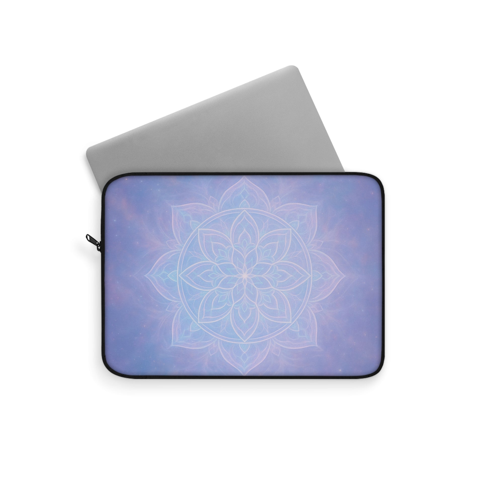 Mandala Laptop Sleeve, Floral Tech Case, Boho Laptop Bag, Stylish Sleeve for Students, Gift for Her