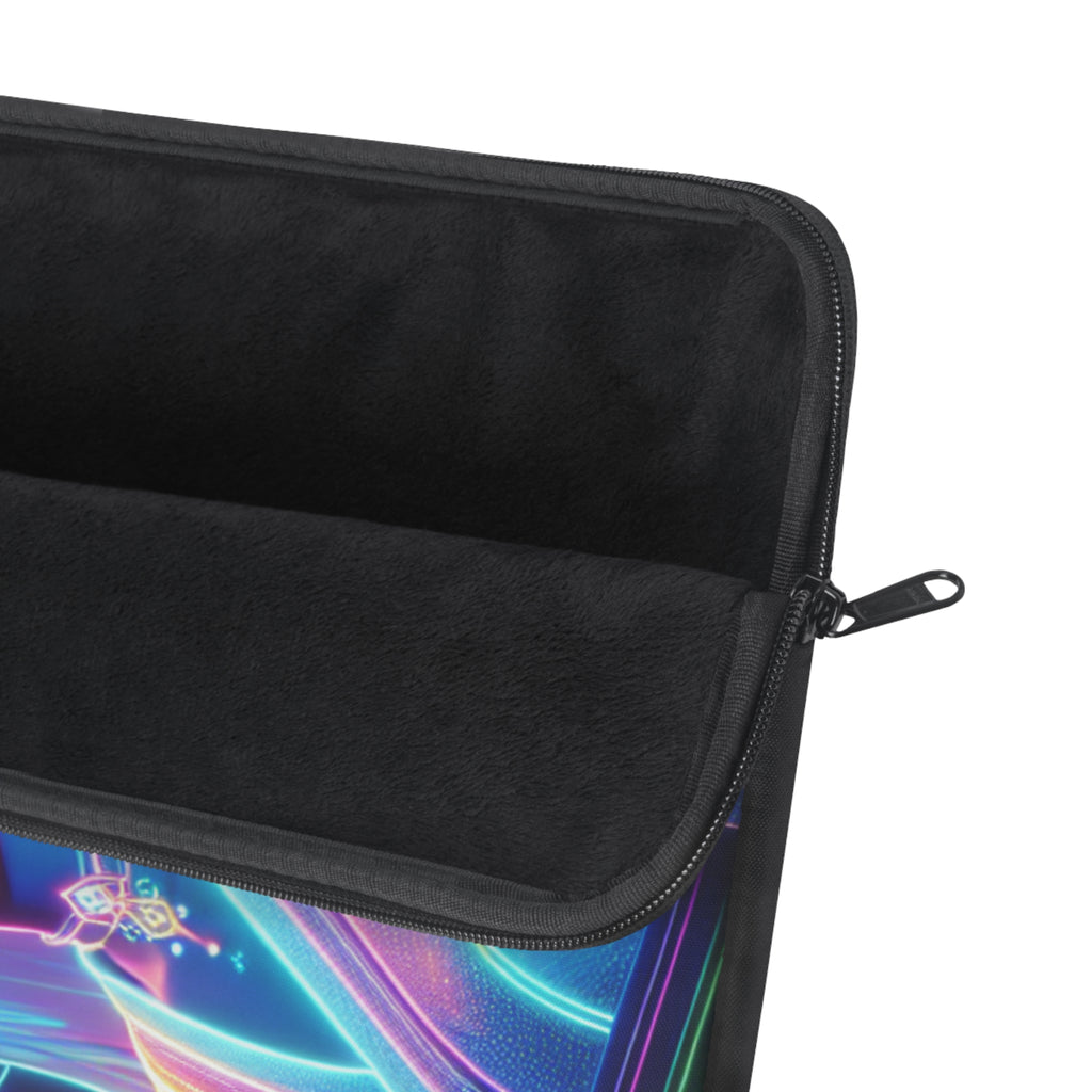 Vibrant Laptop Sleeve with Peaceful Goddess Design, Bohemian Tech Case, Flower Power Laptop Cover, Unique Gift for Creatives, Colorful [...]