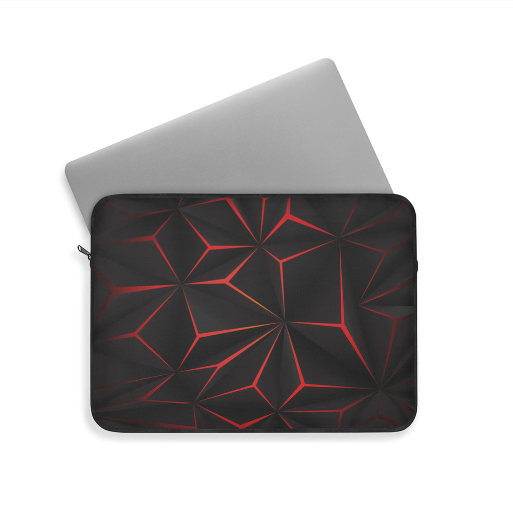 Sleek Geometric Laptop Sleeve, Modern Tech Case, Stylish Computer Bag, Gift for Students, Trendy Laptop Holder