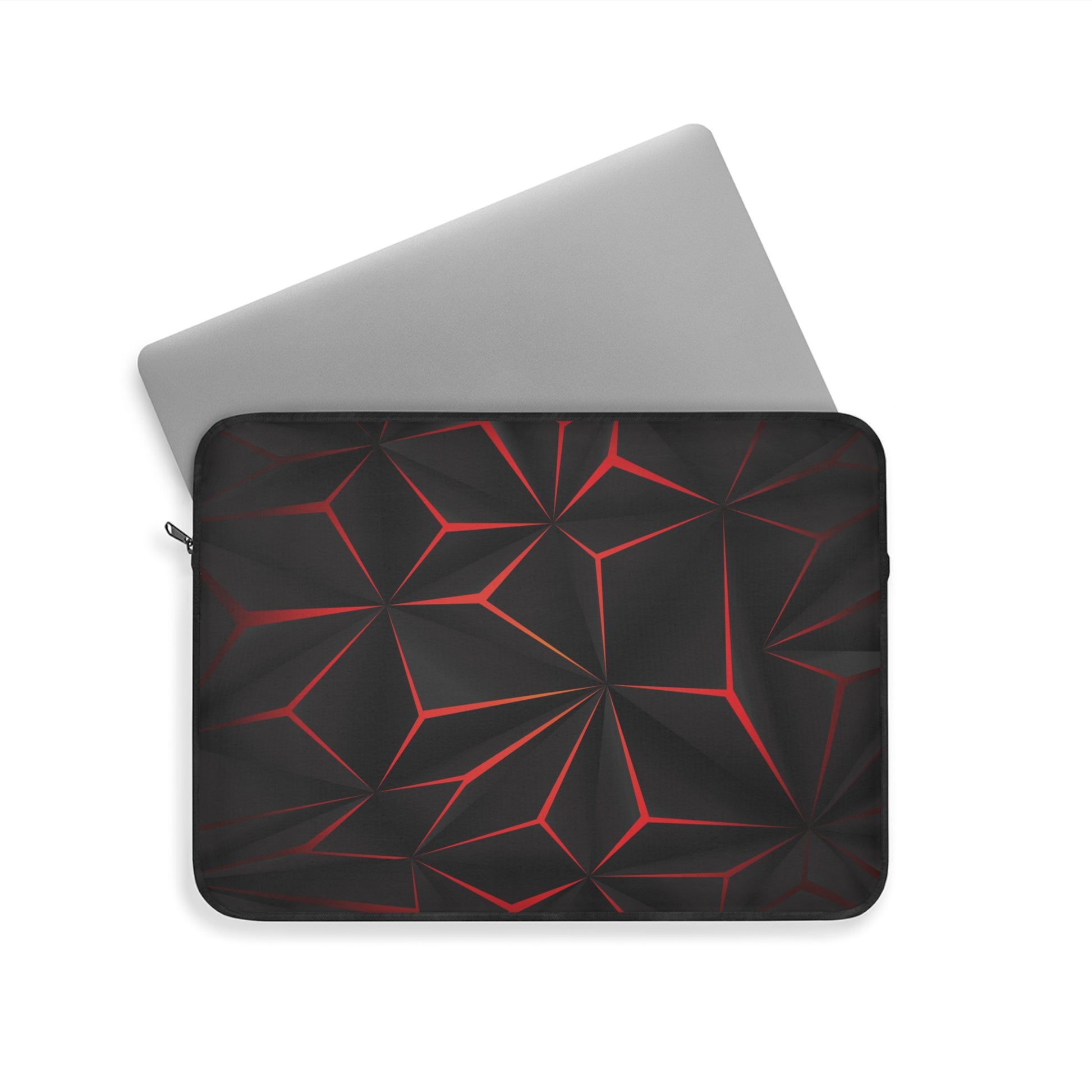 Sleek Geometric Laptop Sleeve, Modern Tech Case, Stylish Computer Bag, Gift for Students, Trendy Laptop Holder