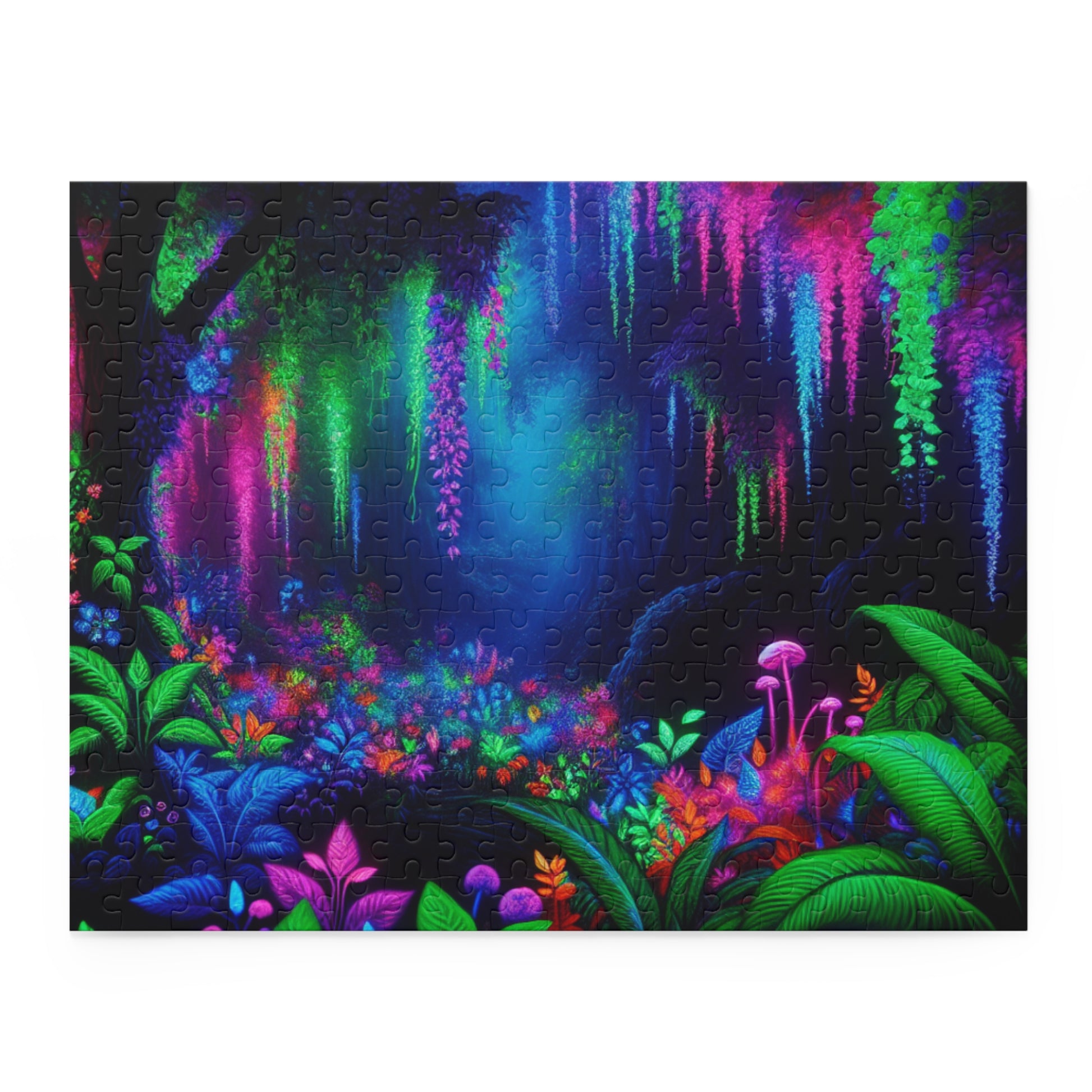 Colorful Nature Puzzle for Relaxation - 120, 252, 500 Pieces, Vibrant Landscape Art, Family Fun, Gift for Nature Lovers