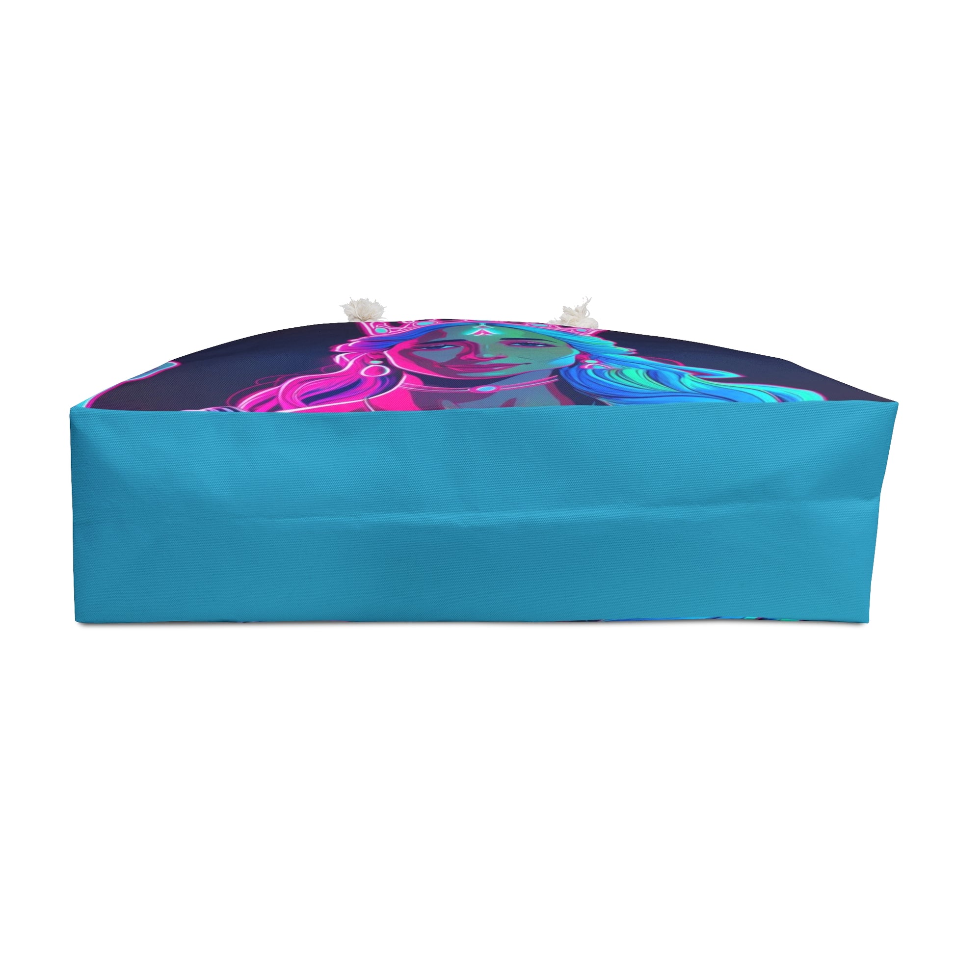 Bold Queen Weekender Bag - Stylish Travel Tote for Weekend Getaways, Beach Days, Festivals, Gifts for Her, Statement Accessories
