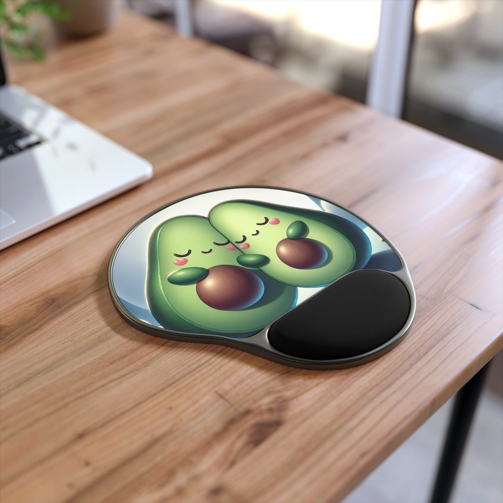 Cute Avocado Mouse Pad with Wrist Rest - Whimsical Desk Accessory, Gift for Gamers, Office Decor, Cute Kitchenware, Eco-friendly [...]