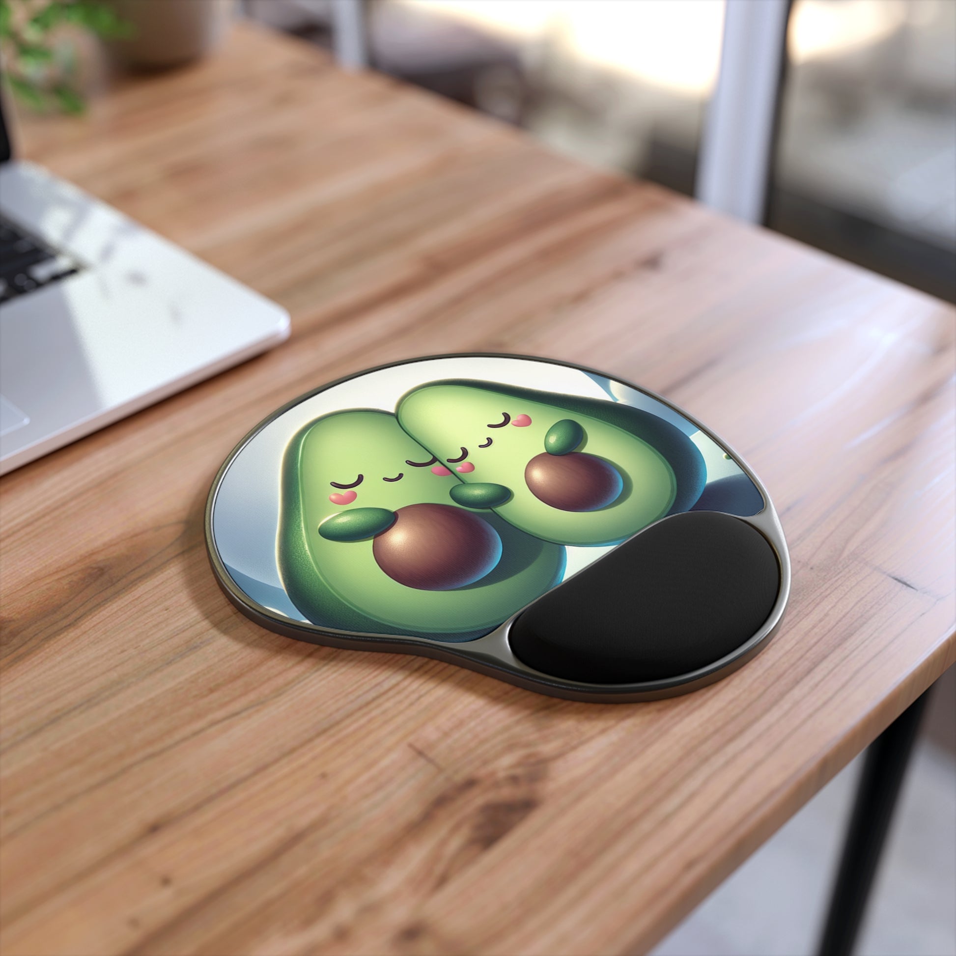 Cute Avocado Mouse Pad with Wrist Rest - Whimsical Desk Accessory, Gift for Gamers, Office Decor, Cute Kitchenware, Eco-friendly [...]