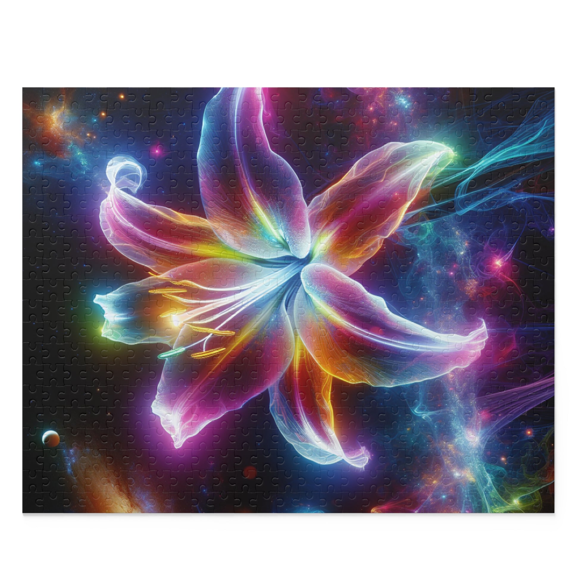 Galactic Floral Puzzle – 120/252/500 Pieces, Colorful Flower Art, Great Gift for Nature Lovers, Puzzle Fun, Home Decoration, Mindful [...]