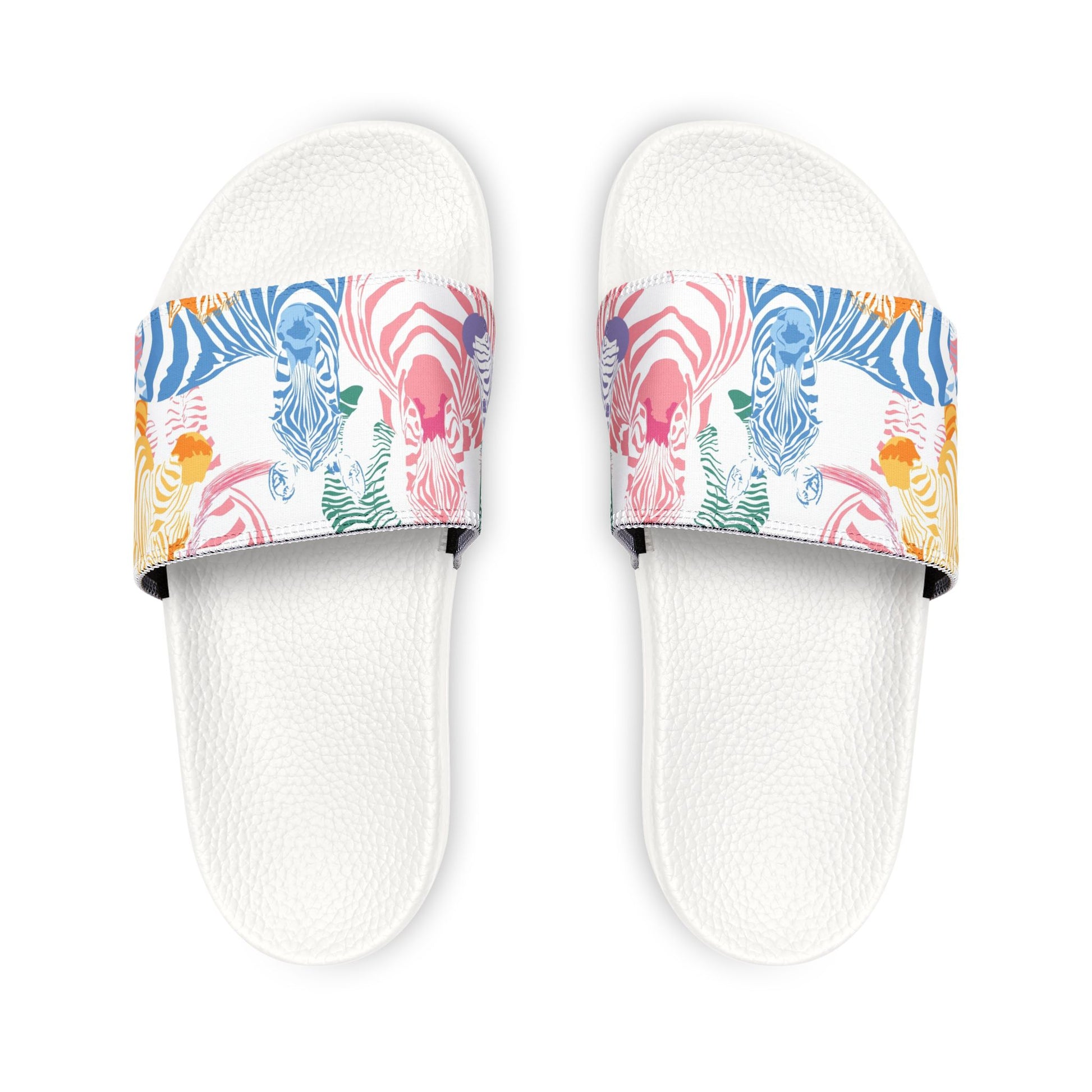 Colorful Floral Removable-Strap Sandals for Women, Summer Sliders, Beach Sandals, Vacation Footwear, Garden Party Essentials