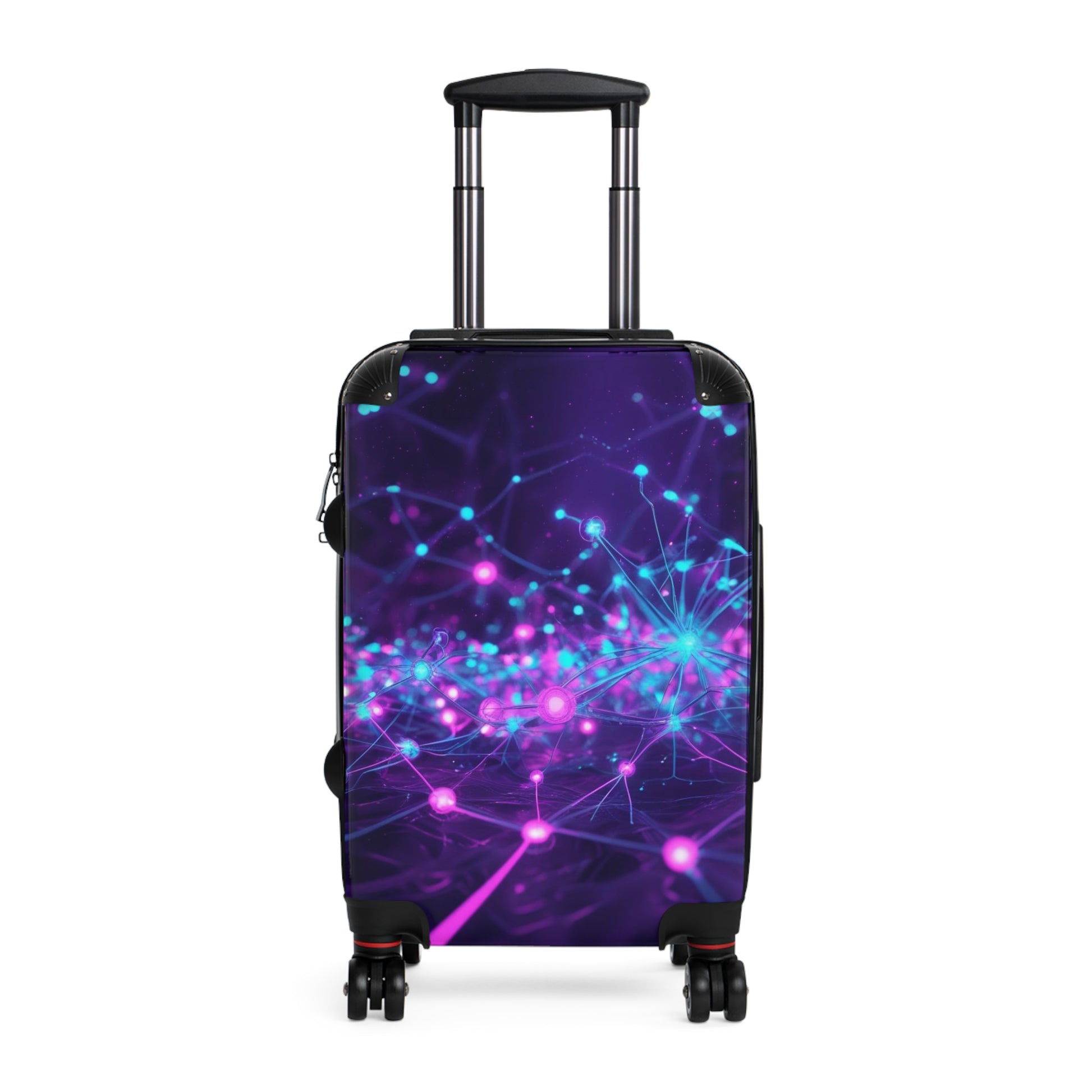 Futuristic Travel Suitcase with Vibrant Design | Stylish Luggage for Adventures, Carry-On, Travel Gear, Gift Ideas, Vacation Essentials