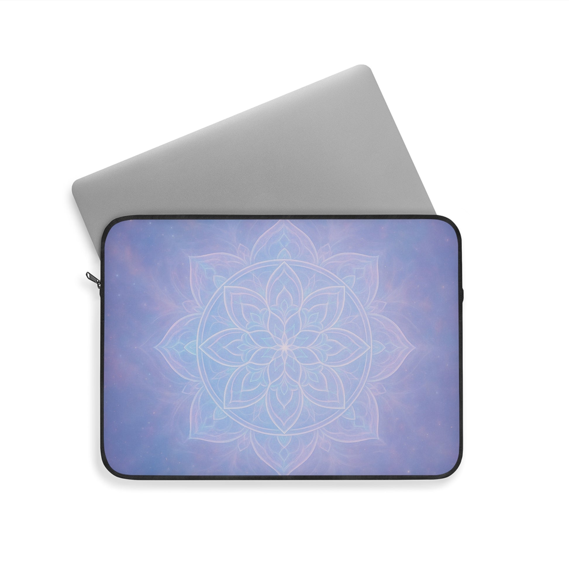 Mandala Laptop Sleeve, Floral Tech Case, Boho Laptop Bag, Stylish Sleeve for Students, Gift for Her