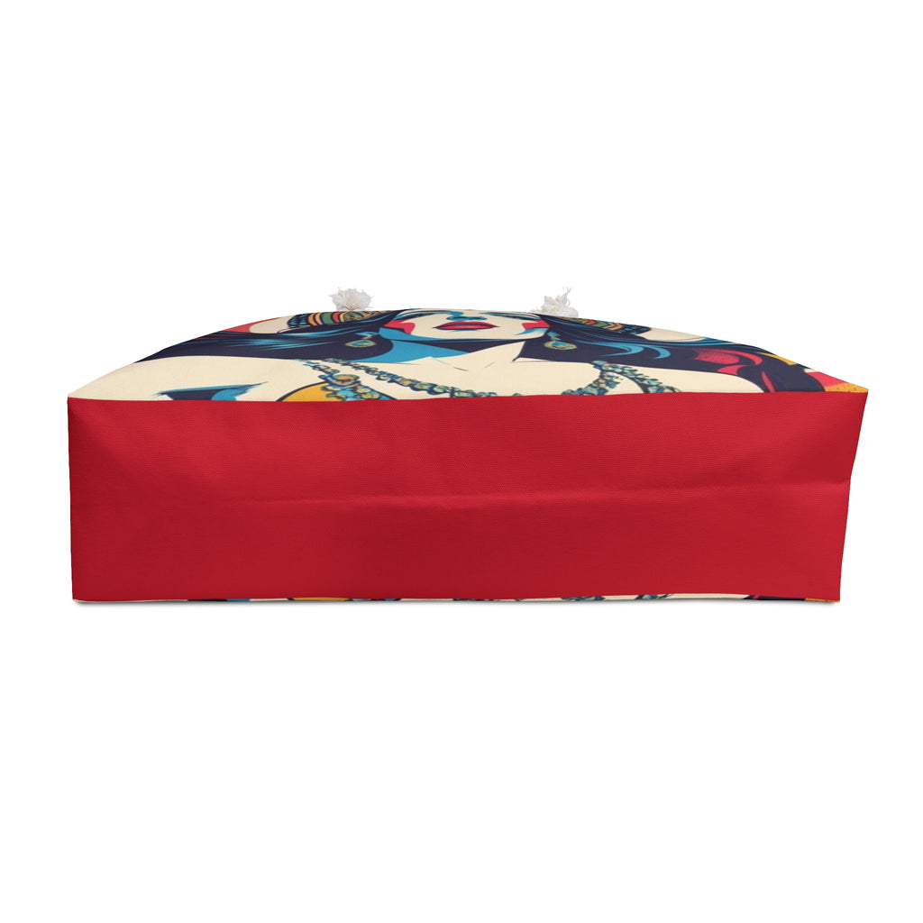 Bohemian Weekender Bag: Vibrant Travel Tote, Beach Bag, Yoga Bag, Weekend Getaway, Festival Essential, Stylish Carryall