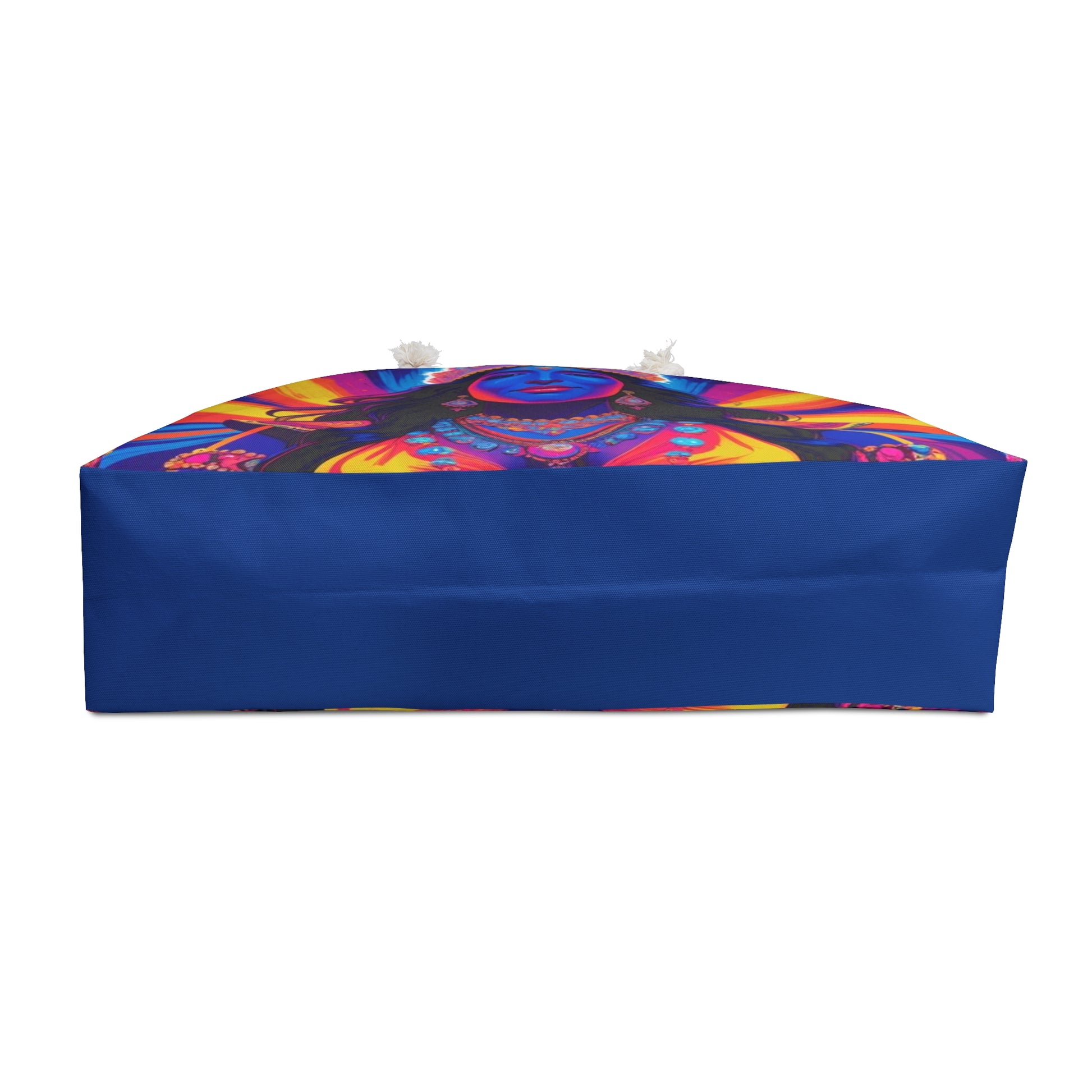 Vibrant Goddess Weekender Bag - Travel Tote, Spiritual Gift, Yoga Retreat Bag, Boho Chic Travel Accessory, Festival Bag
