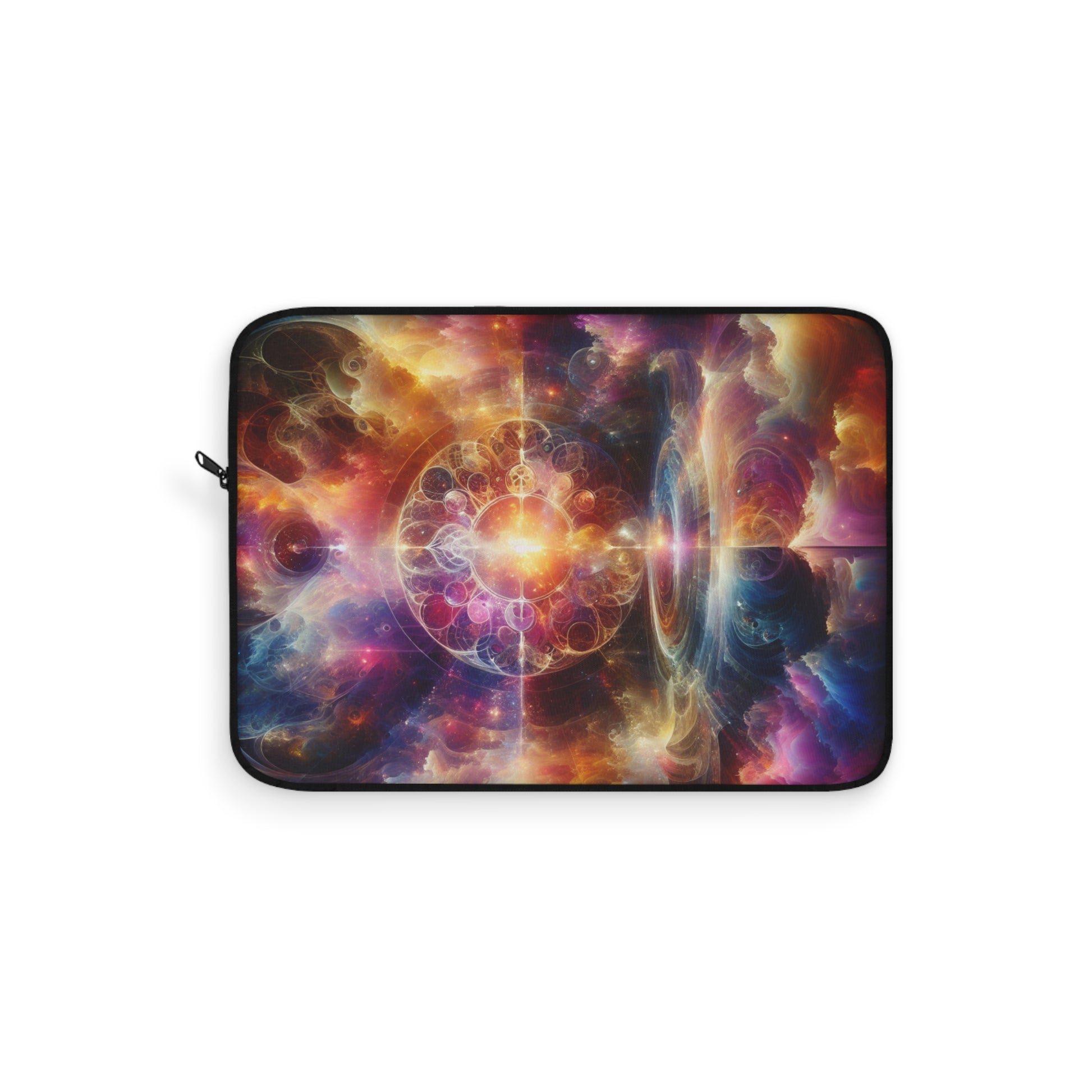 Cosmic Colorful Laptop Sleeve, Galaxy Print Electronics Case, Space Lover Gift, Artistic Laptop Bag, Modern Tech Accessory