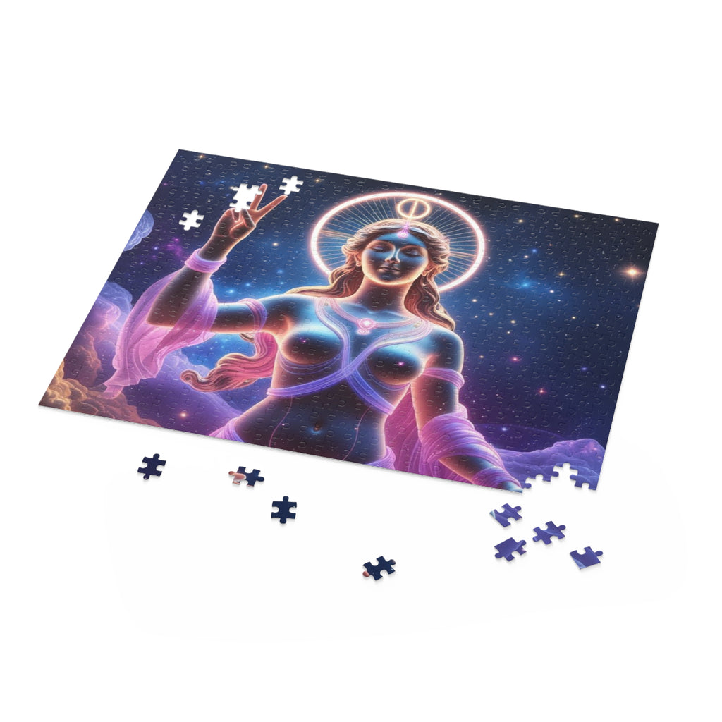 Mystical Goddess Puzzle | 120, 252 & 500-Piece Jigsaw Art | Spiritual Home Decor, Gift for Puzzle Lovers, Meditation, Cosmic Theme, [...]