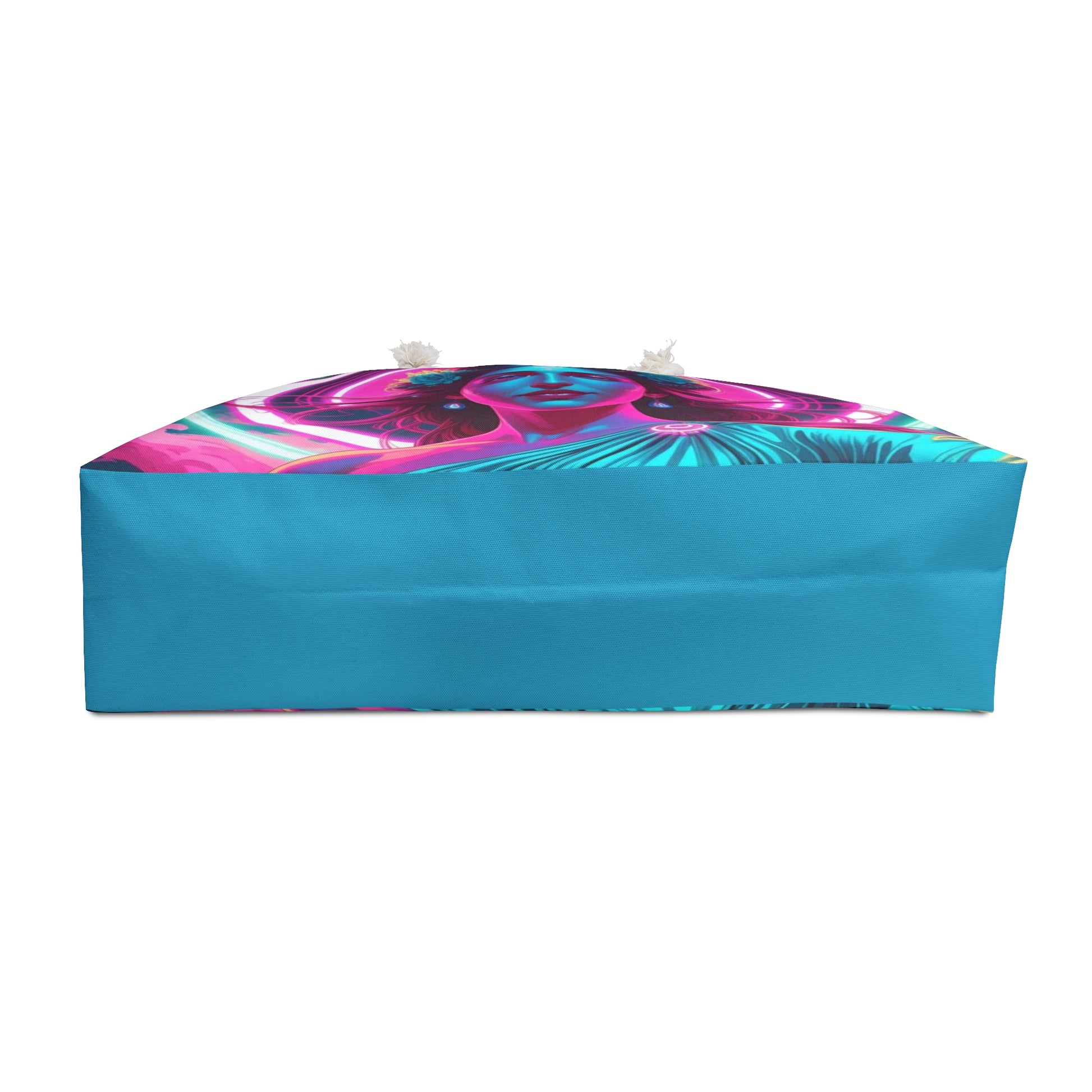Vibrant Boho Weekender Bag - Festival Tote, Yoga Gym Bag, Travel Bag, Weekend Getaway, Artistic Carryall