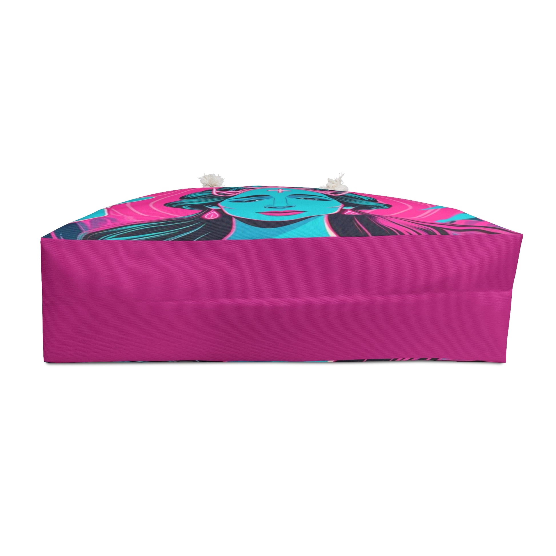 Vibrant Goddess Weekender Bag, Travel Tote, Beach Bag, Yoga Bag, Weekend Getaway, Boho Chic, Statement Accessory