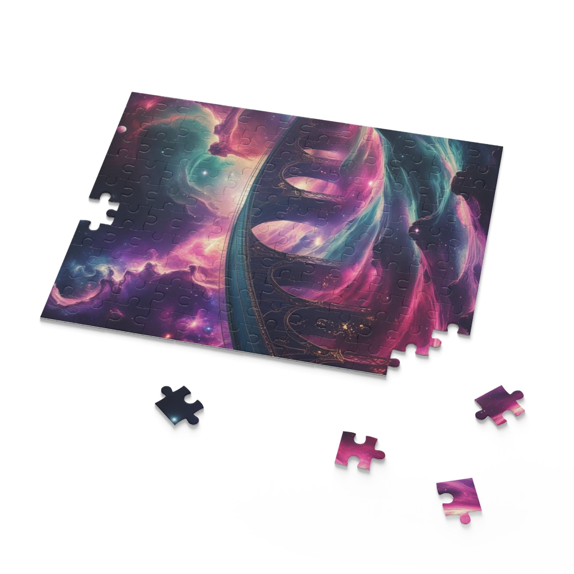 Celestial Puzzle Collection - 120, 252, 500-Piece Mystical Designs, Starry Night Fun, Gift for Puzzle Lovers, Family Game Night, Home Decor