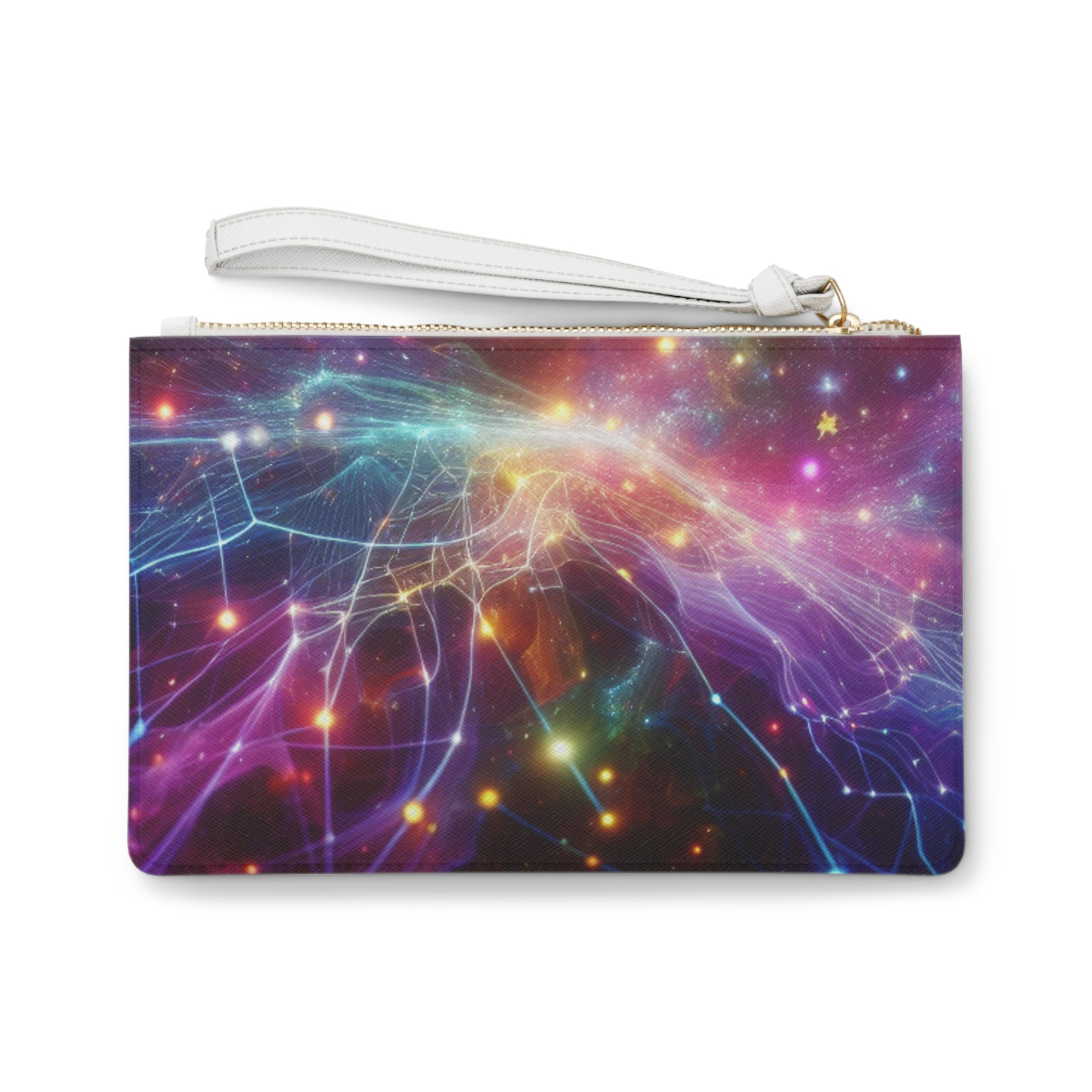Cosmic Eye & Floral Clutch Bag - Mystical Accessories, Boho Chic Purse, Festival Essentials, Colorful Night Out Clutch, Unique Gift Idea