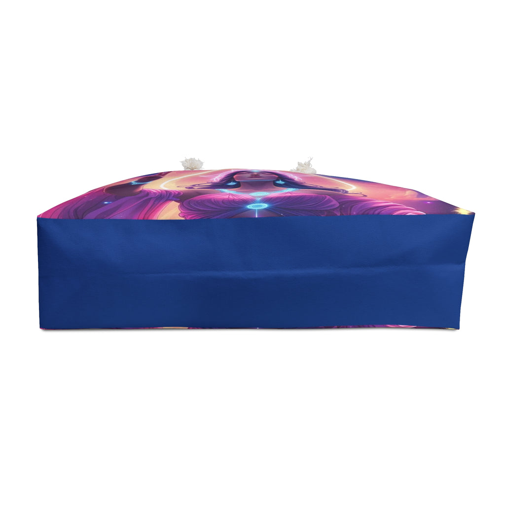 Mystical Goddess Weekender Bag - Perfect for Travel, Yoga, or Beach Days, Boho Chic Design, Spiritual Gifts, Summer Essentials
