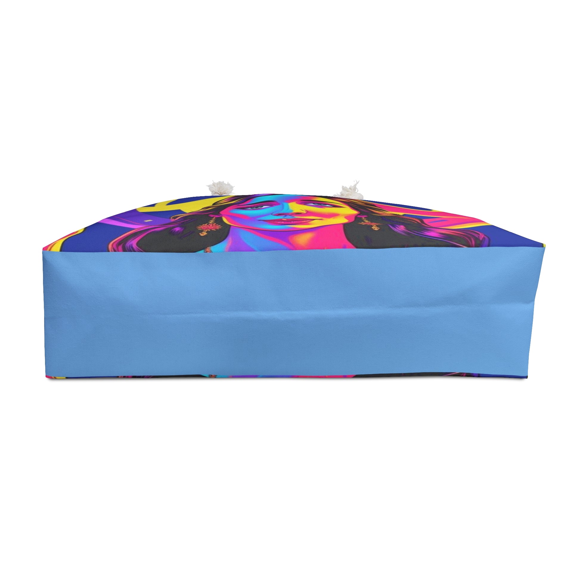 Vibrant Bohemian Weekender Bag, Travel Tote, Beach Bag, Reusable Shopping Bag, Festival Accessory