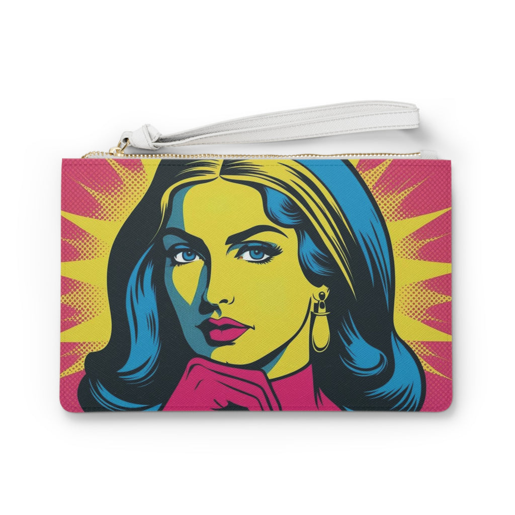 Vibrant Art Clutch Bag | Stylish Wristlet, Travel Accessory, Statement Purse, Gift for Her, Fashion Bag