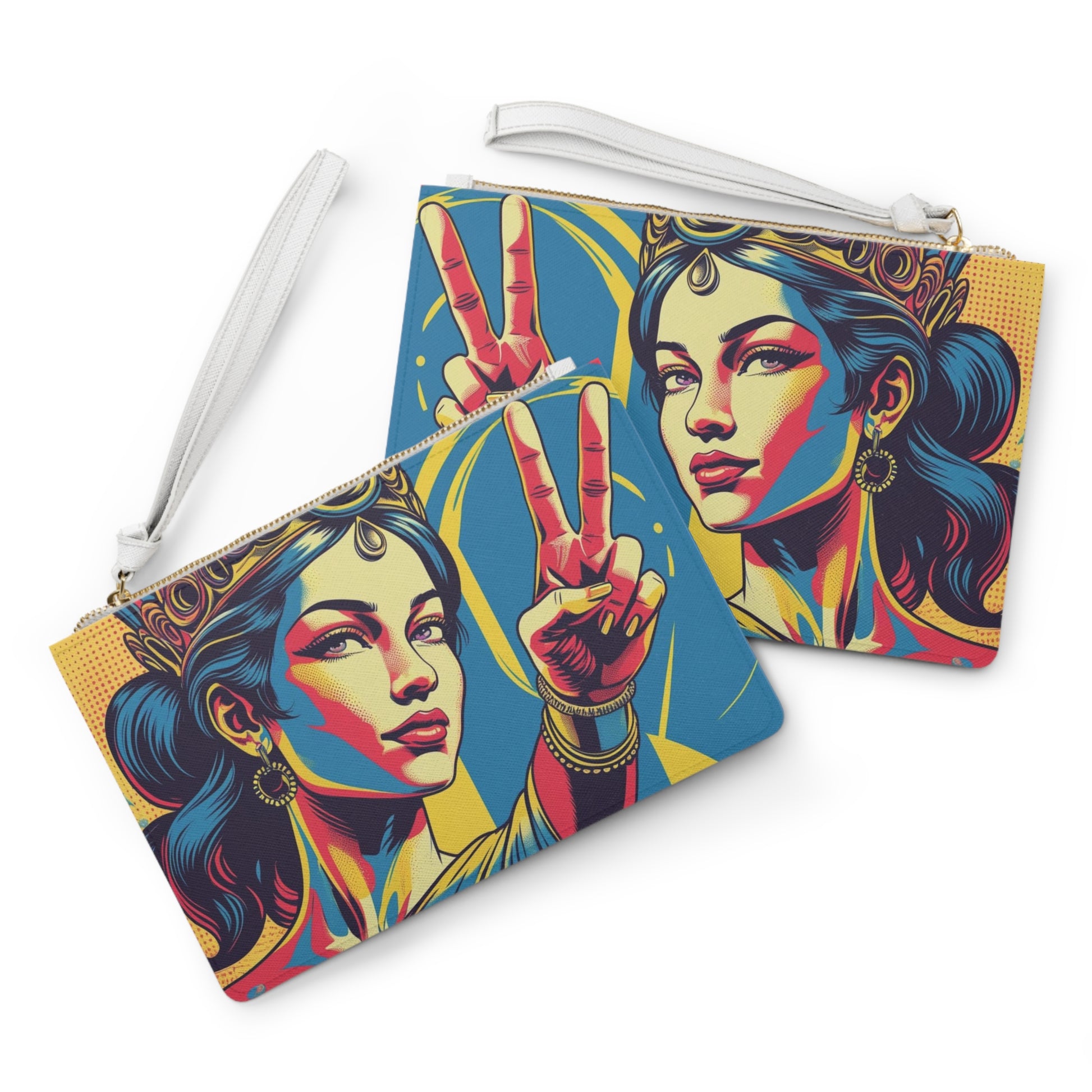 Vibrant Clutch Bag - Empowering Accessory for Celebrations, Festivals, Parties, Unique Gift, Statement Piece
