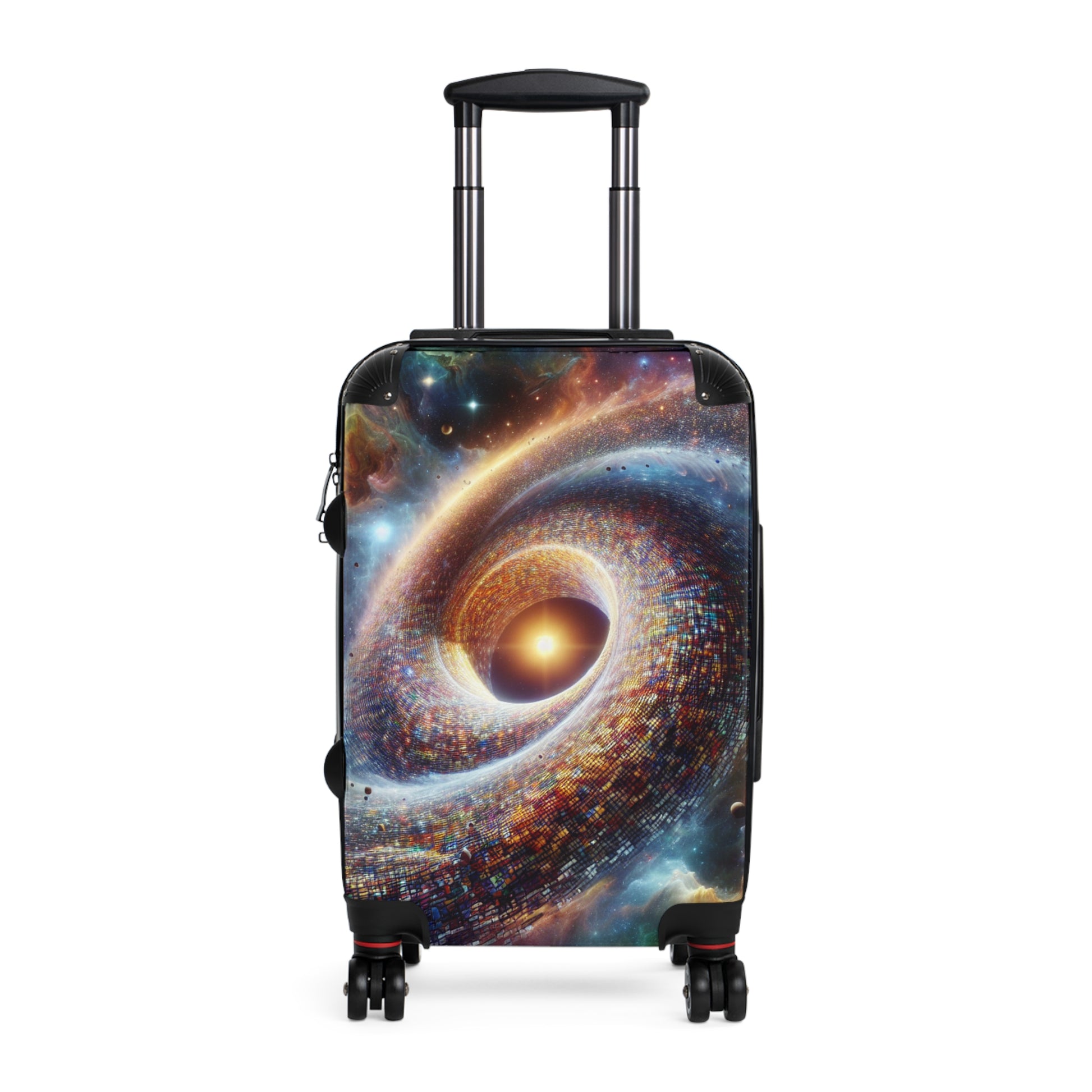 Cosmic Themed Suitcase, Space Travel Luggage, Galaxy Print Travel Bag, Unique Suitcase for Adventurers, Perfect Gift for Travelers