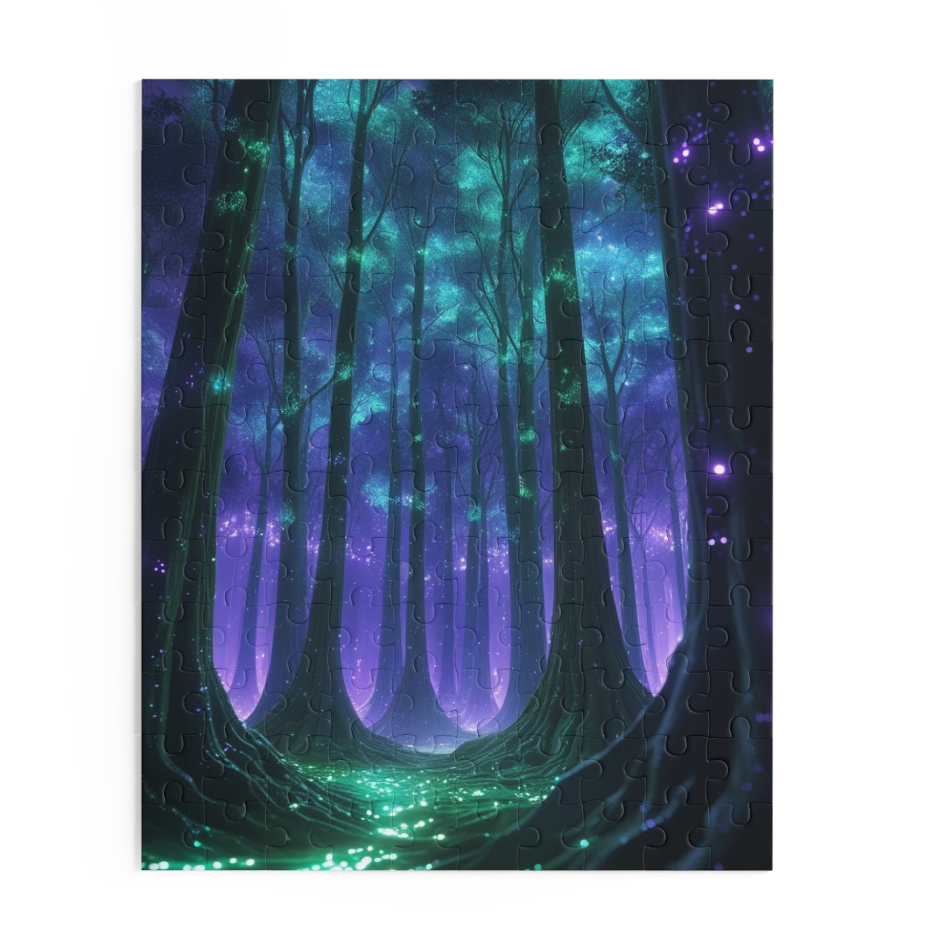 Mystical Forest Puzzle (120, 252, 500-Piece) - Enchanting Jigsaw for Relaxation, Home Decor, Gift for Nature Lovers, Family Fun, Brain Games