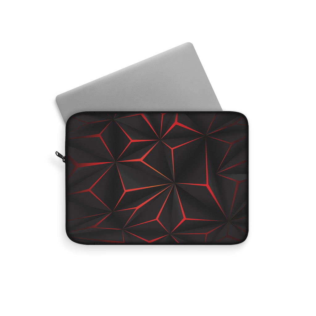 Sleek Geometric Laptop Sleeve, Modern Tech Case, Stylish Computer Bag, Gift for Students, Trendy Laptop Holder