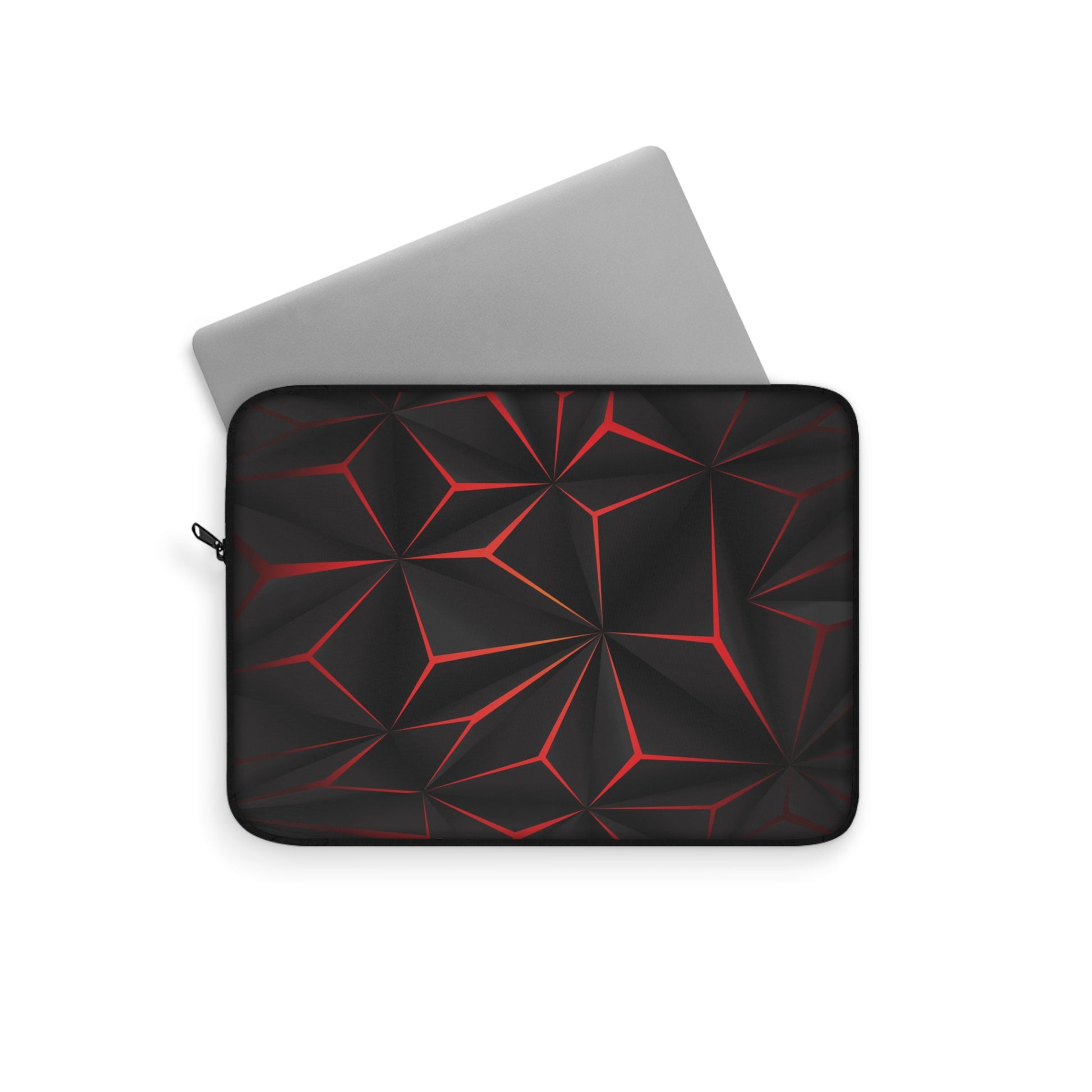 Sleek Geometric Laptop Sleeve, Modern Tech Case, Stylish Computer Bag, Gift for Students, Trendy Laptop Holder
