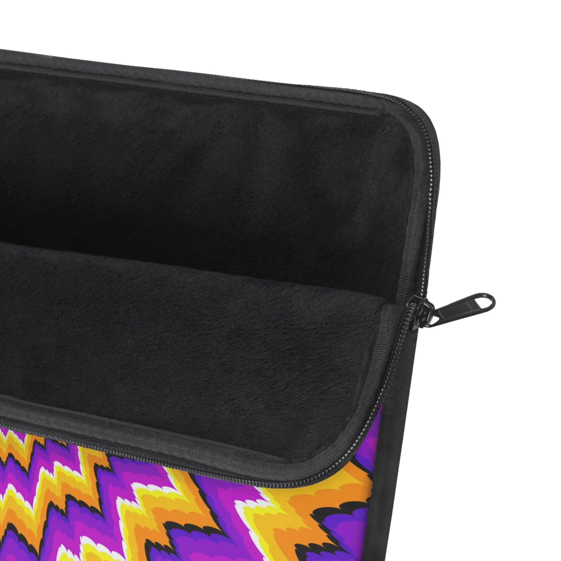Vibrant Spiral Laptop Sleeve | Colorful Tech Case, Gift for Students, Trendy Laptop Bag, Unique Protectors, Festival Vibes
