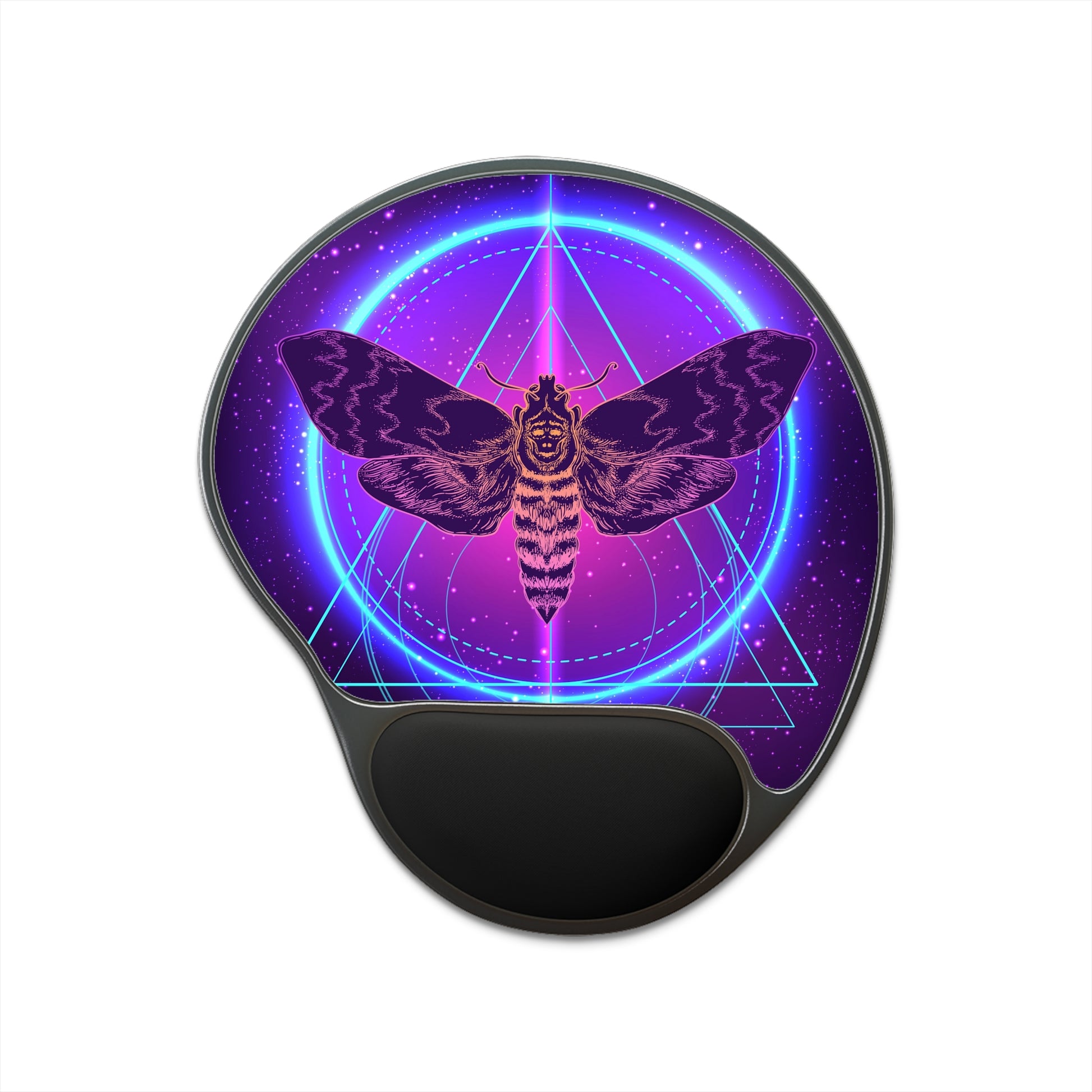 Chic Butterfly Mouse Pad with Wrist Rest - Ergonomic Desk Accessory, Gamer Gift, Home Office Decor, Modern Workspace Essentials
