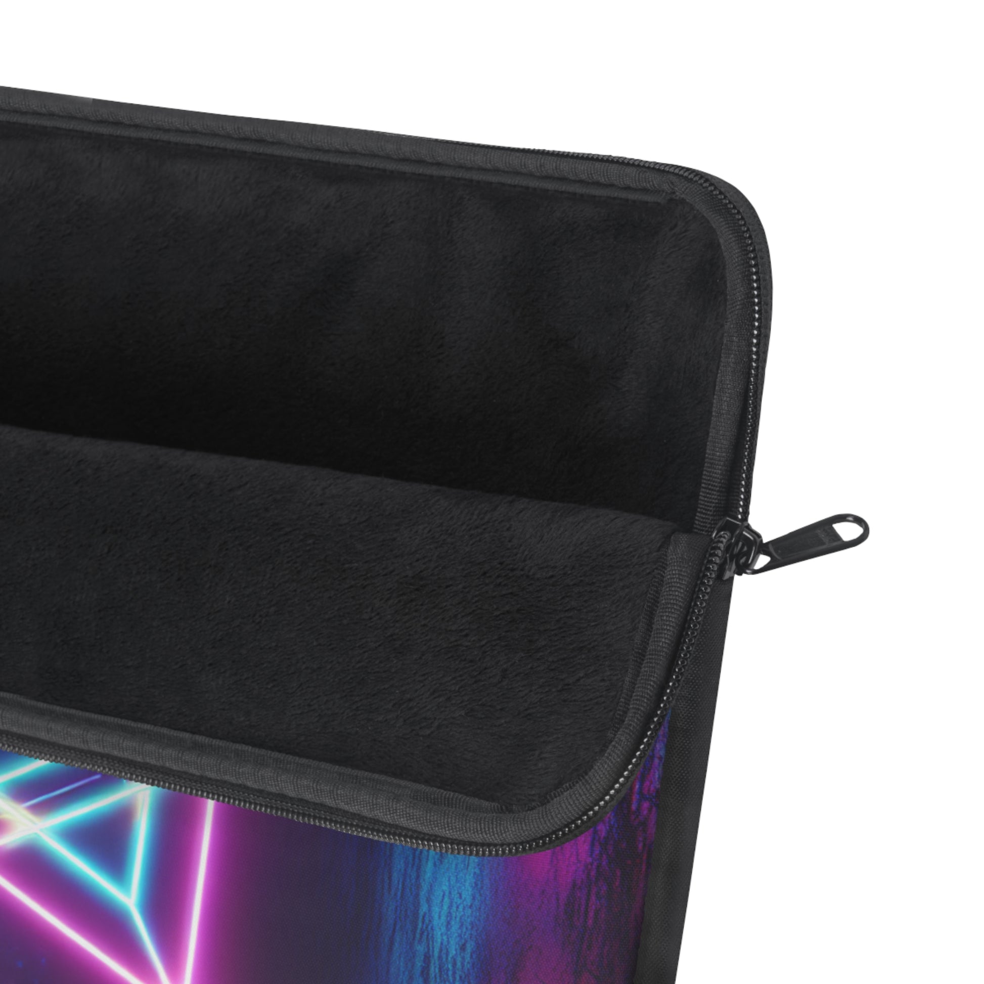 Neon Star Laptop Sleeve, Cosmic Laptop Case, Stylish Tech Accessory, Gift for Students, Vibrant Computer Sleeve, Starry Night Design