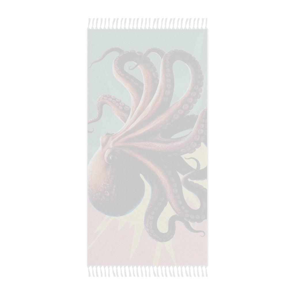 Boho Octopus Beach Towel - Nautical Decor, Summer Essential, Surfing Lifestyle, Eco-Friendly Gift, Beach Day Accessory
