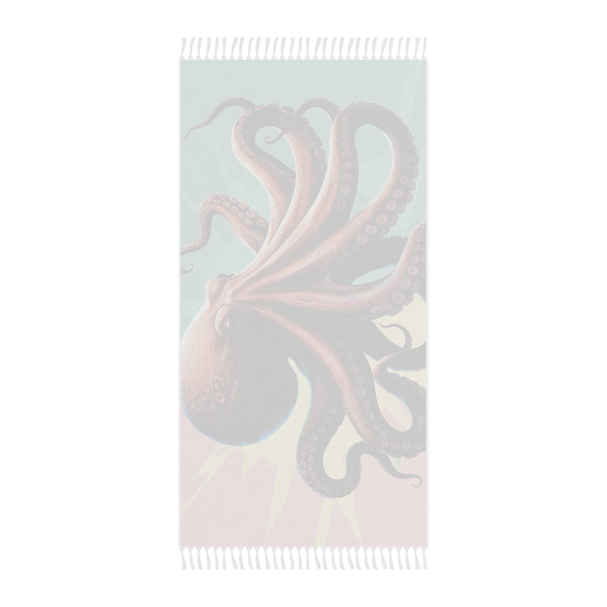 Boho Octopus Beach Towel - Nautical Decor, Summer Essential, Surfing Lifestyle, Eco-Friendly Gift, Beach Day Accessory