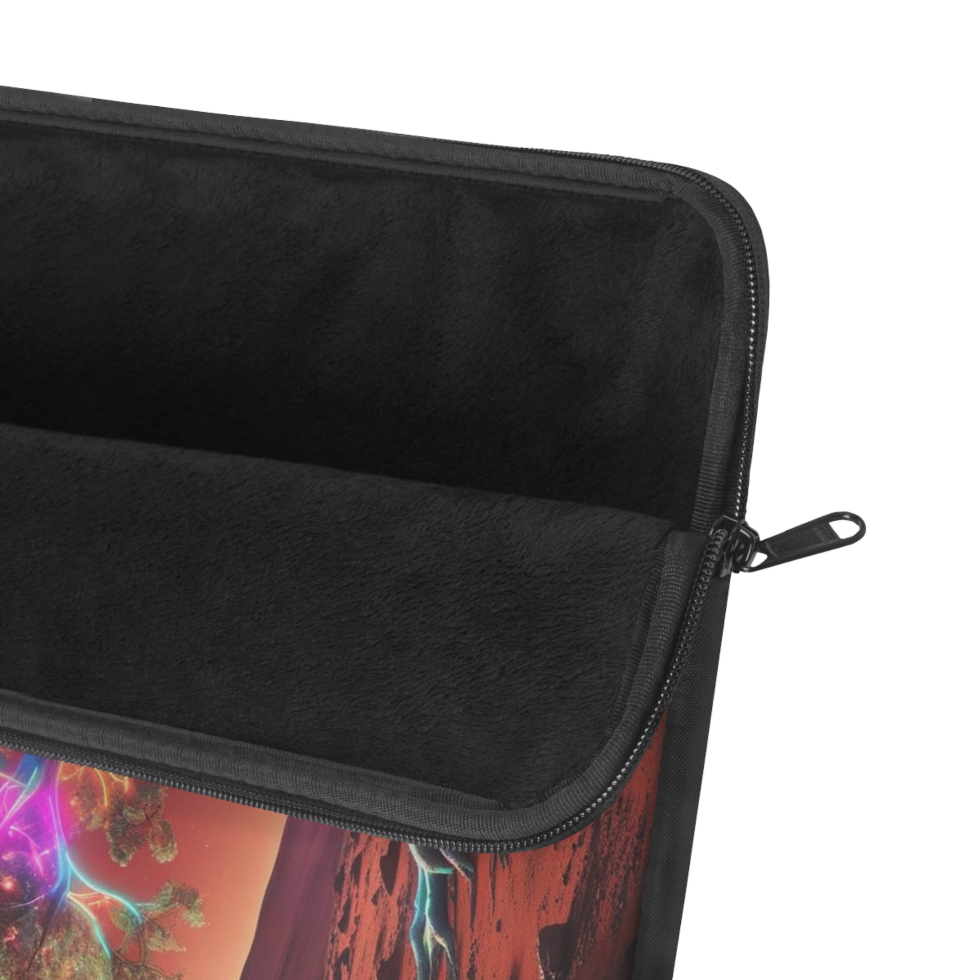Colorful Tree Laptop Sleeve, Artistic Computer Case, Eco-Friendly Tech Accessory, Gift for Students, Tree of Life Design