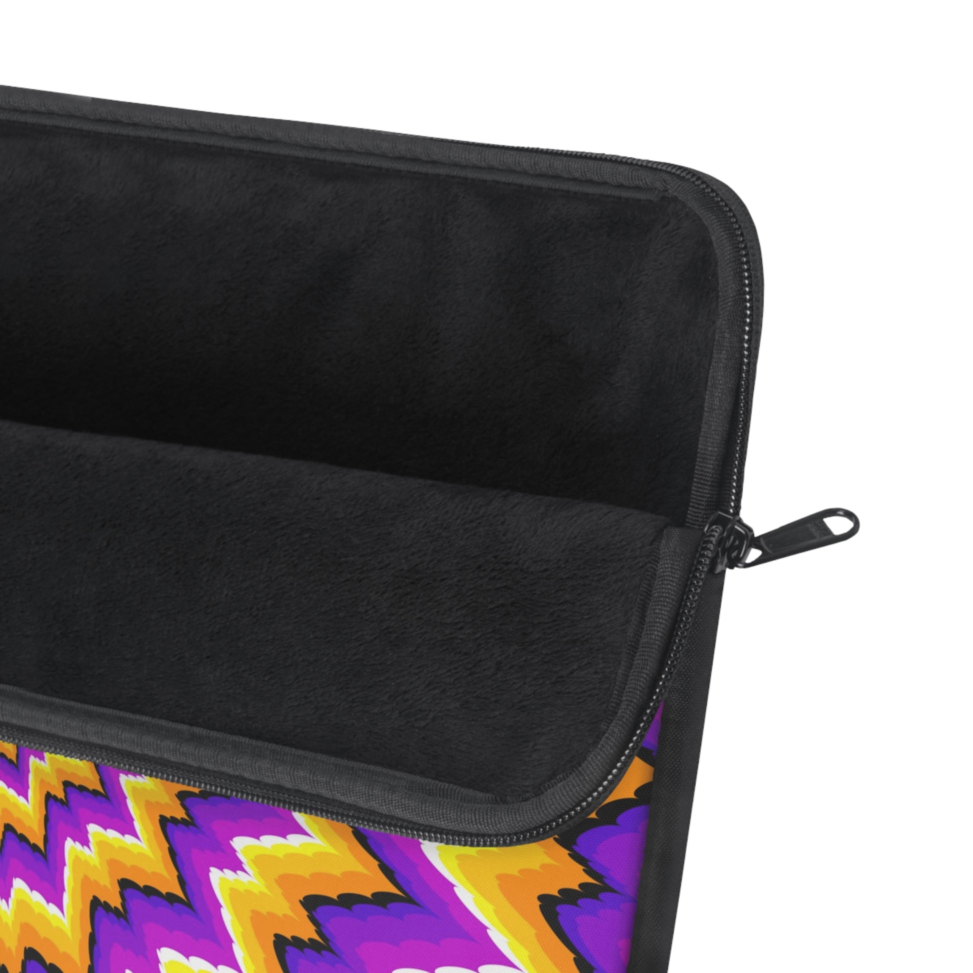 Vibrant Spiral Laptop Sleeve | Colorful Tech Case, Gift for Students, Trendy Laptop Bag, Unique Protectors, Festival Vibes