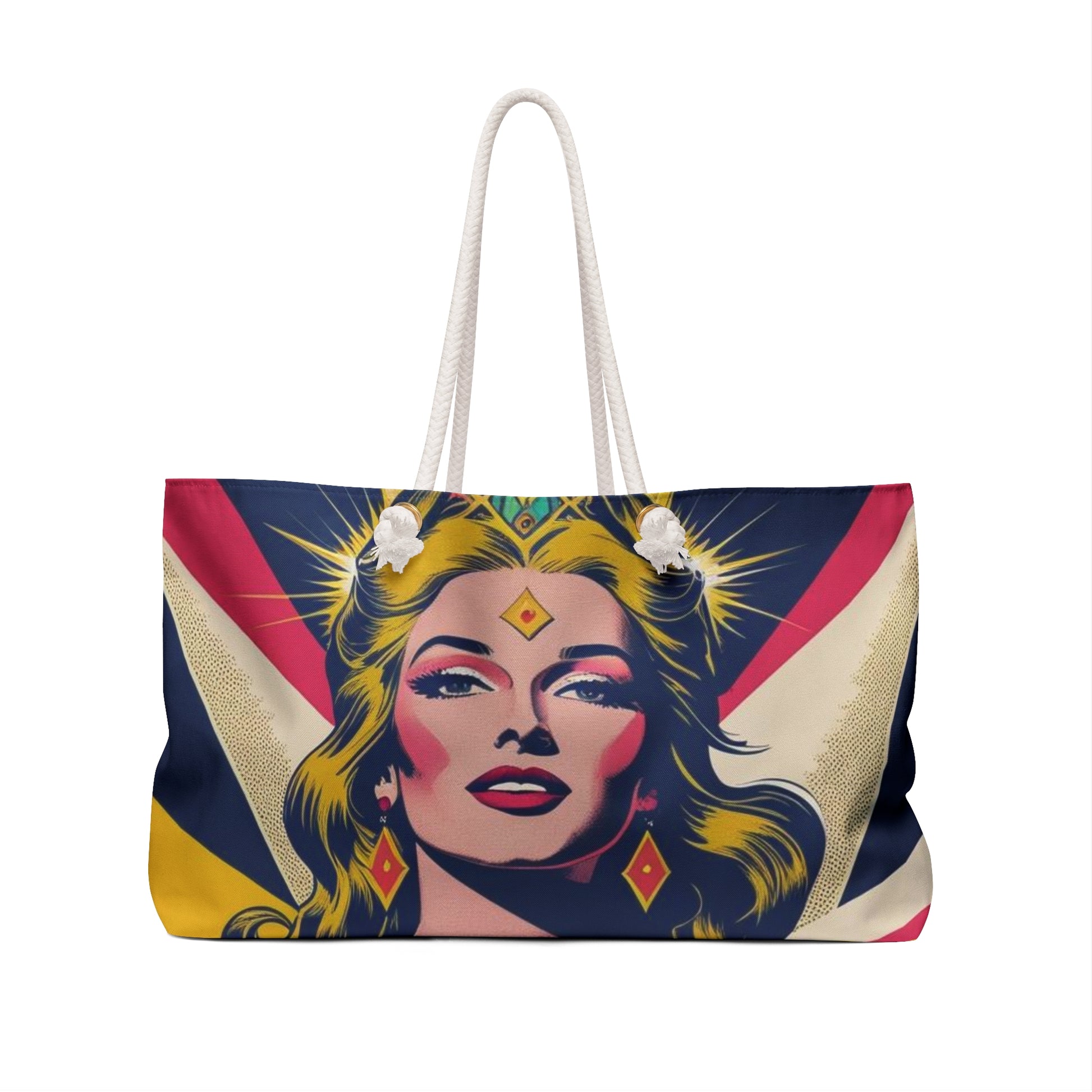 Vintage-Inspired Weekender Bag, Stylish Travel Tote, Boho Chic Weekend Bag, Perfect for Getaways, Ideal for Trips and Adventures