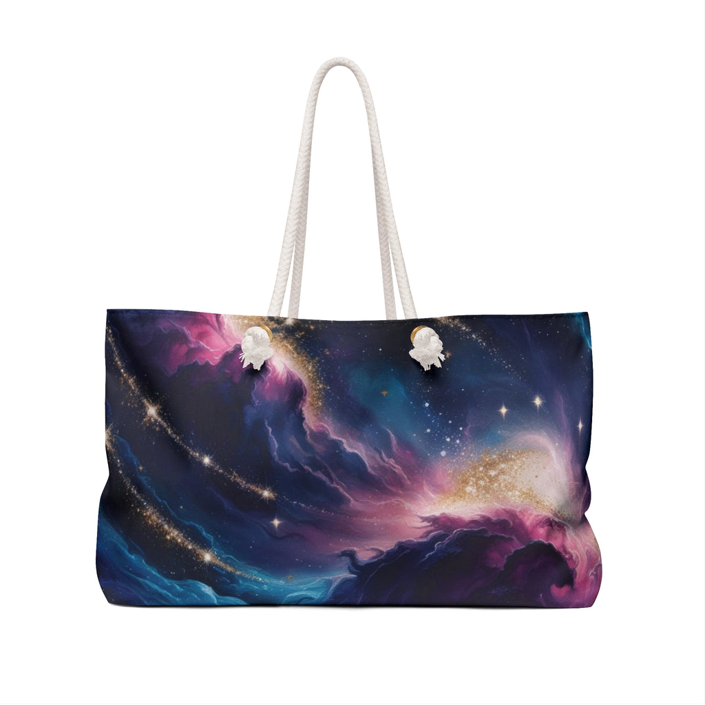 Cosmic Carryall Carry-On, Divine Goddess Weekender Bag - Spiritual Travel Tote Bag, Yoga Bag, Boho Chic, Festival Bag, Overnight Bag