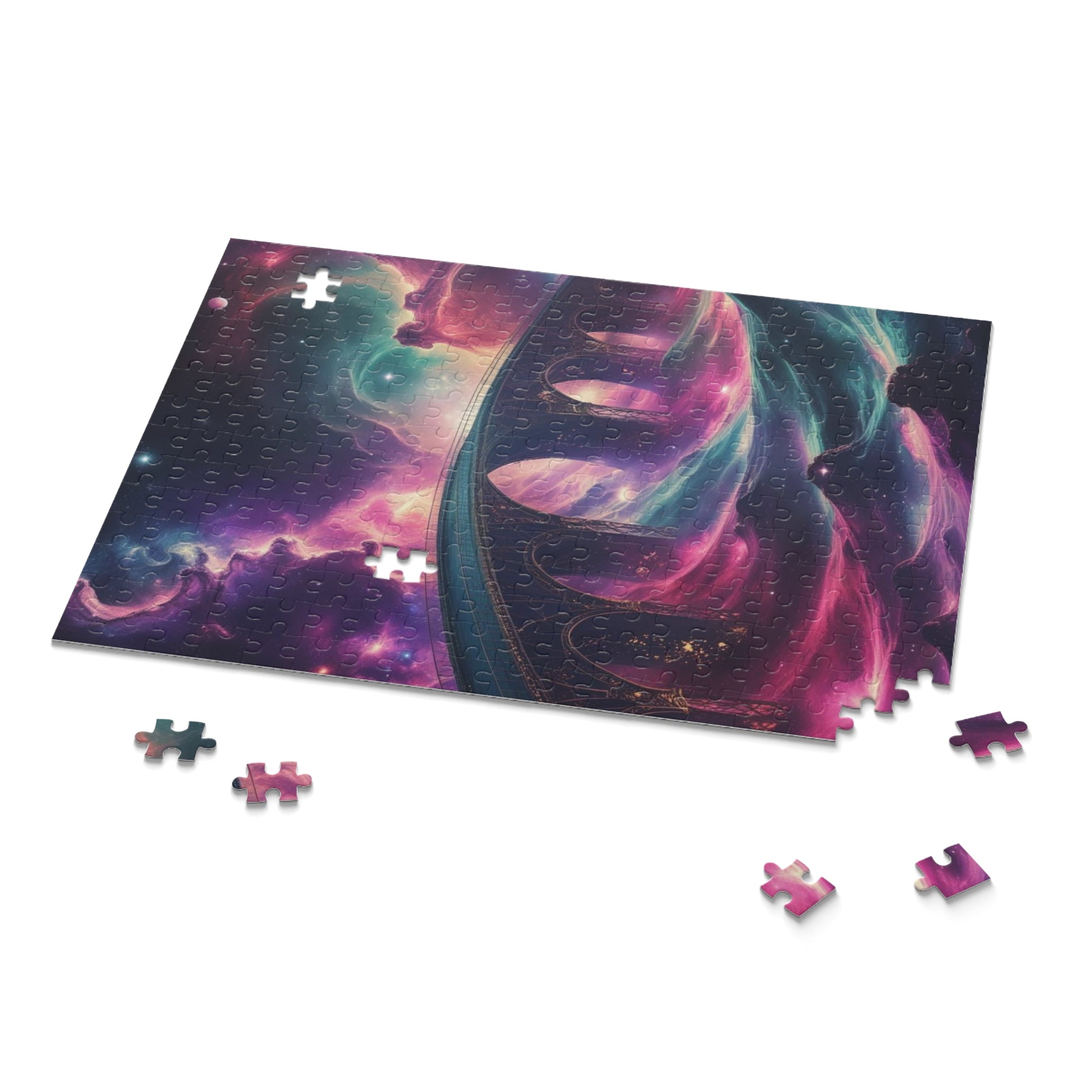 Celestial Puzzle Collection - 120, 252, 500-Piece Mystical Designs, Starry Night Fun, Gift for Puzzle Lovers, Family Game Night, Home Decor