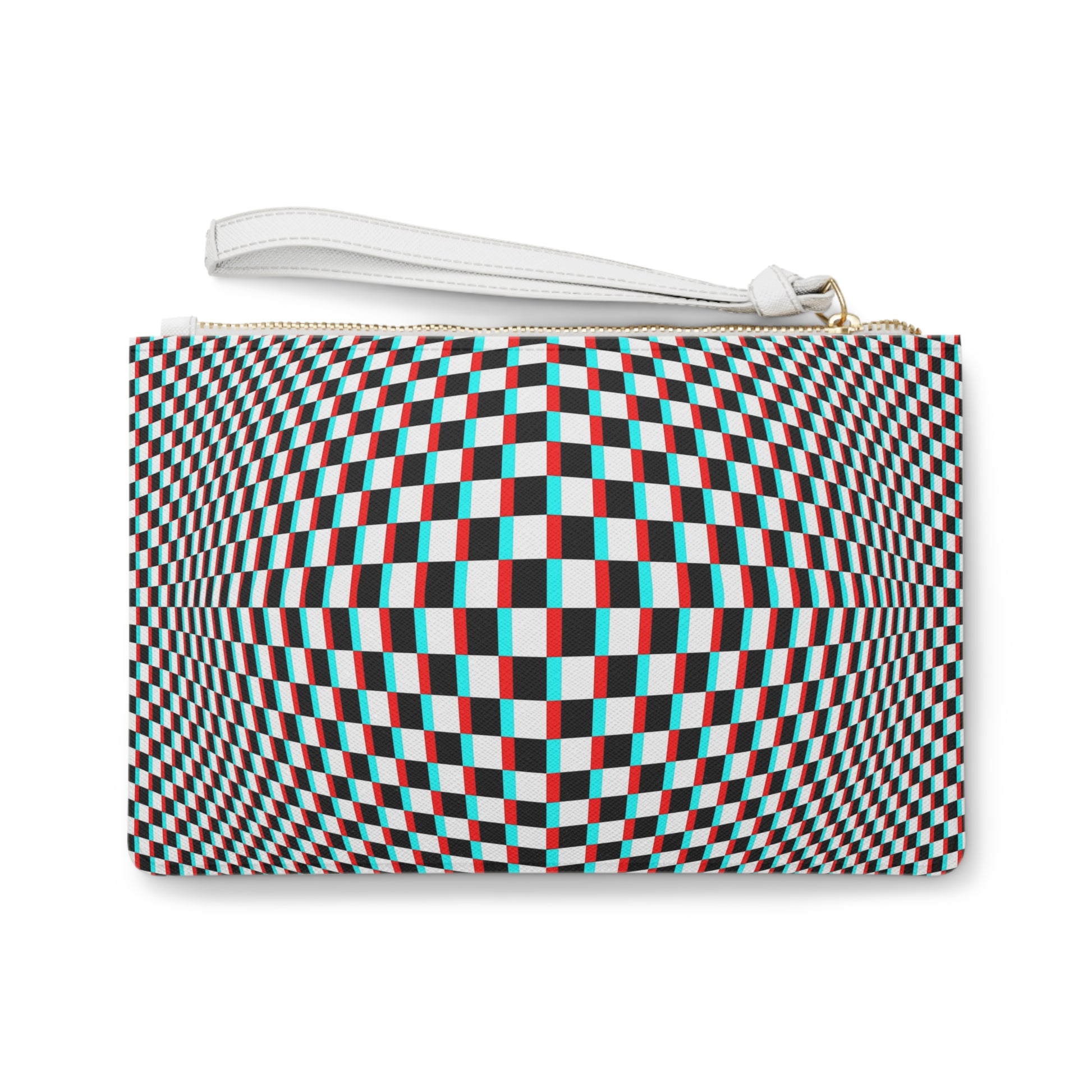 Optical Illusion Clutch Bag | Unique Fashion Accessory for Special Occasions, Gifts, Festivals, Parties, Makeup Organizer