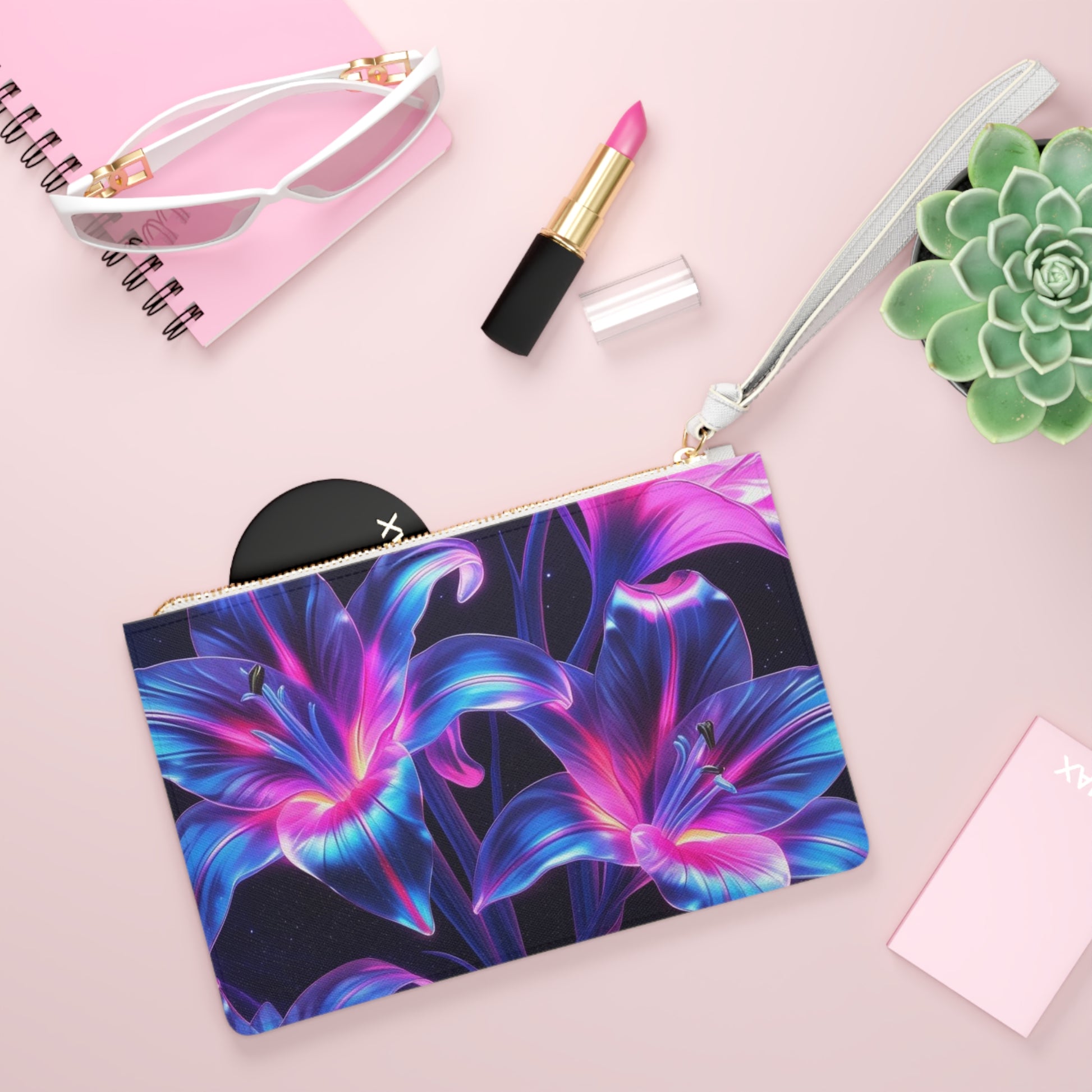 Vibrant Floral Clutch Bag - Perfect for Parties, Weddings, Travel, Gift Ideas, or Daily Use