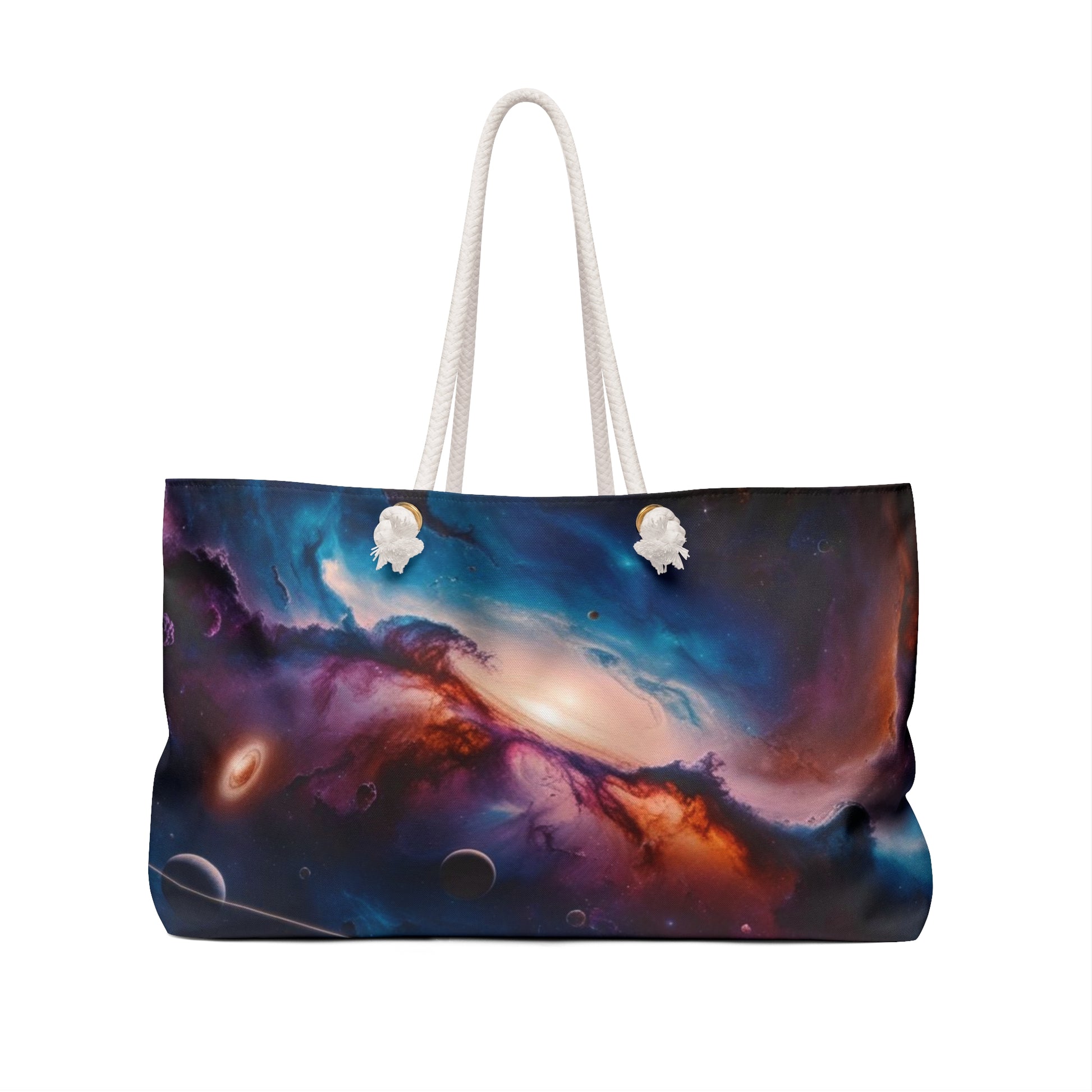 Celestial Goddess Weekender Bag - Mystic Travel Tote, Boho Beach Bag, Cosmic Carryall, Festival Essentials, Travel Companion