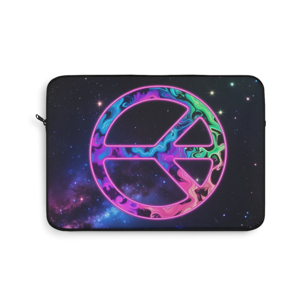 Cosmic Peace Laptop Sleeve | Boho Style Case for Students, Travelers, Unique Gift for Holidays & Occasions