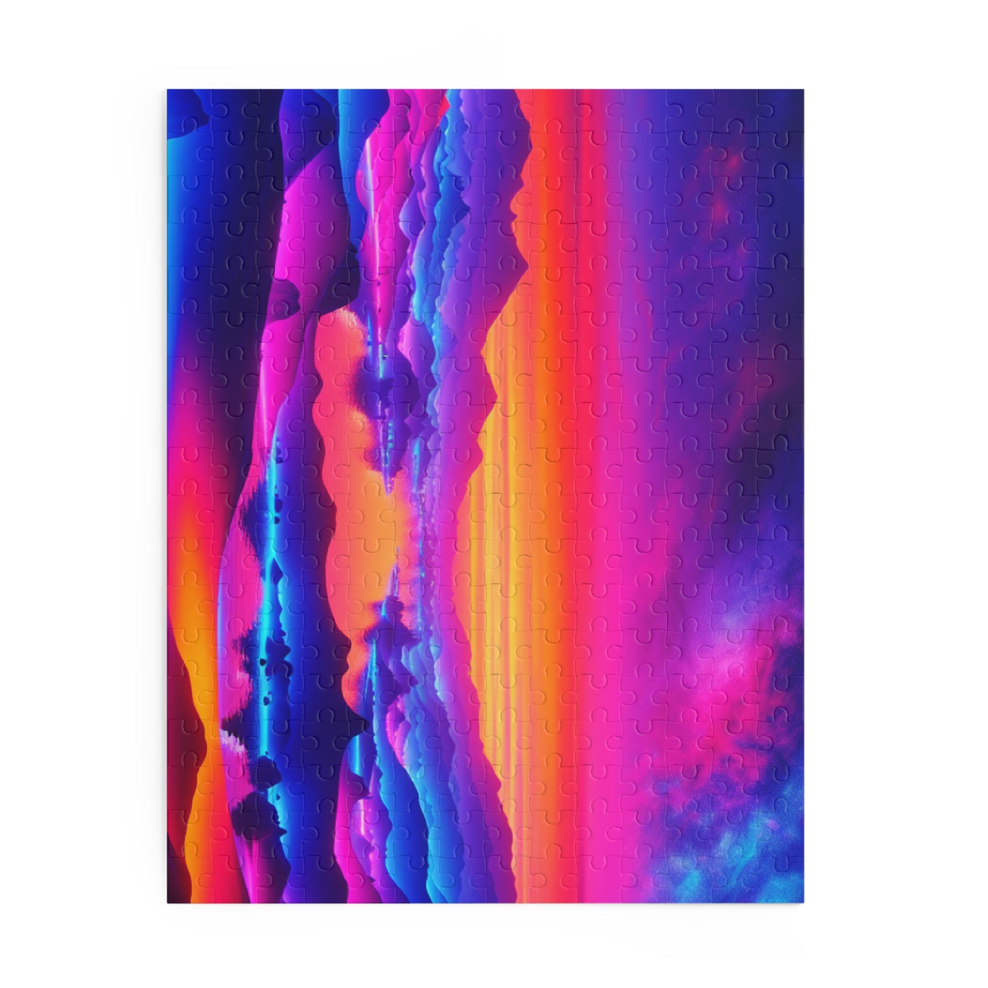 Colorful Sunset Puzzle | 120, 252, 500-Piece Puzzles for Relaxation, Gifts, Family Fun, Home Décor, Mindful Activities