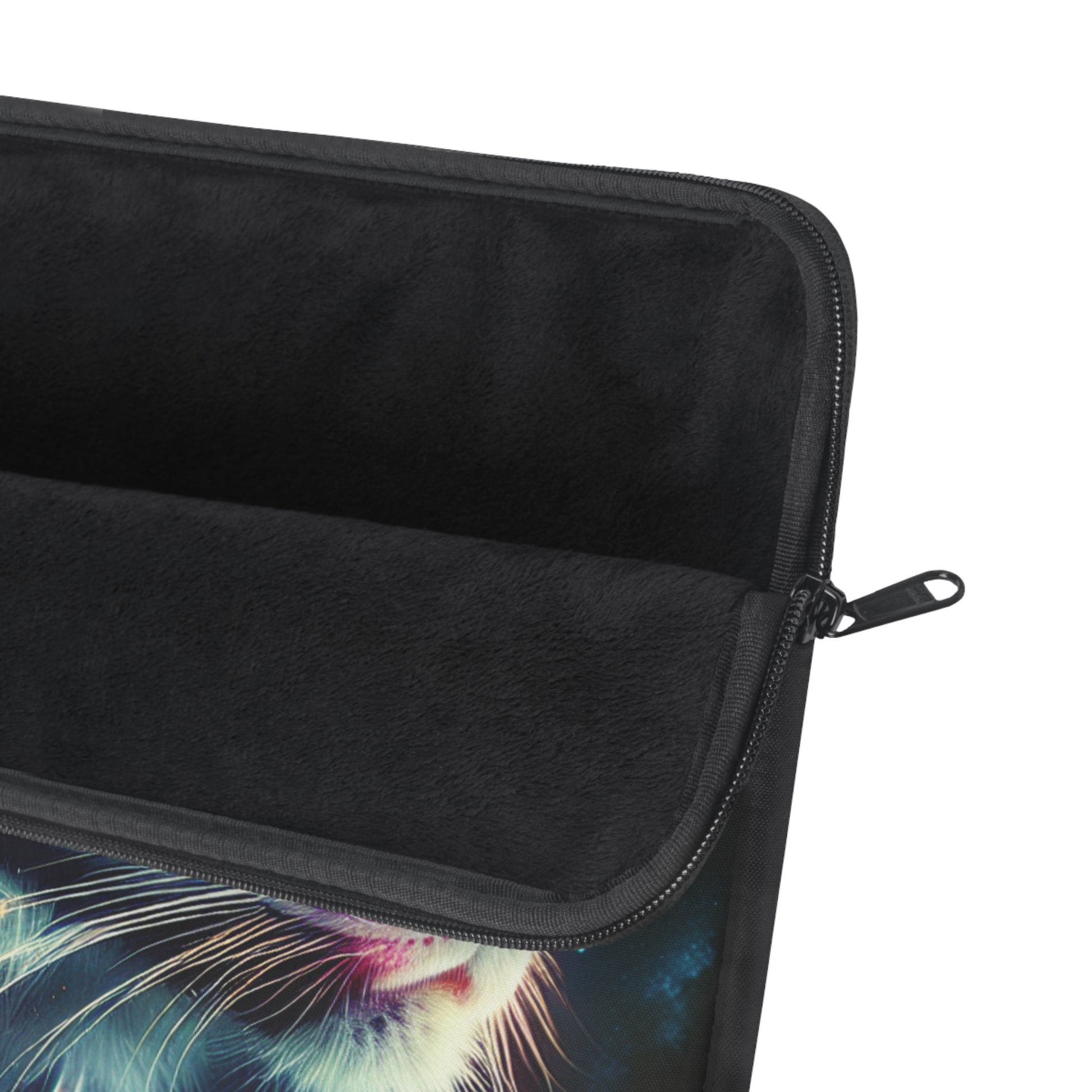 Cosmic Tiger Laptop Sleeve | Colorful Animal Sleeve, Tech Accessories, Gift for Him/Her, Travel Gear, Unique Laptop Case