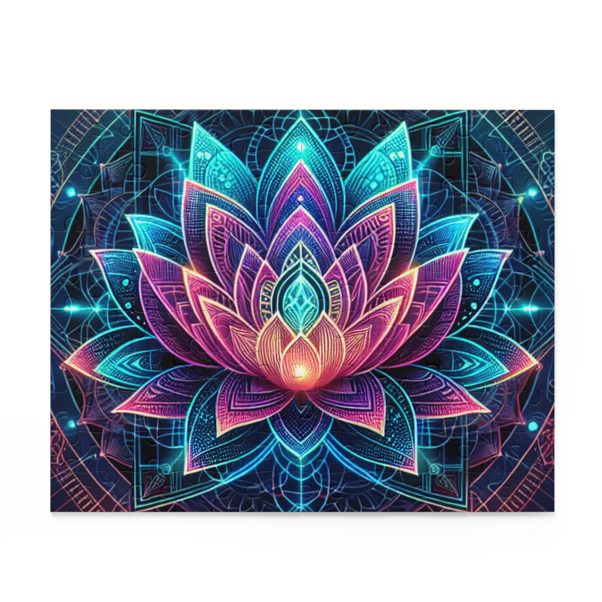 Lotus Flower Puzzle - 120, 252, and 500-Piece Colorful Jigsaw Art, Mindful Entertainment for Relaxation, Perfect Gift for All Ages, [...]